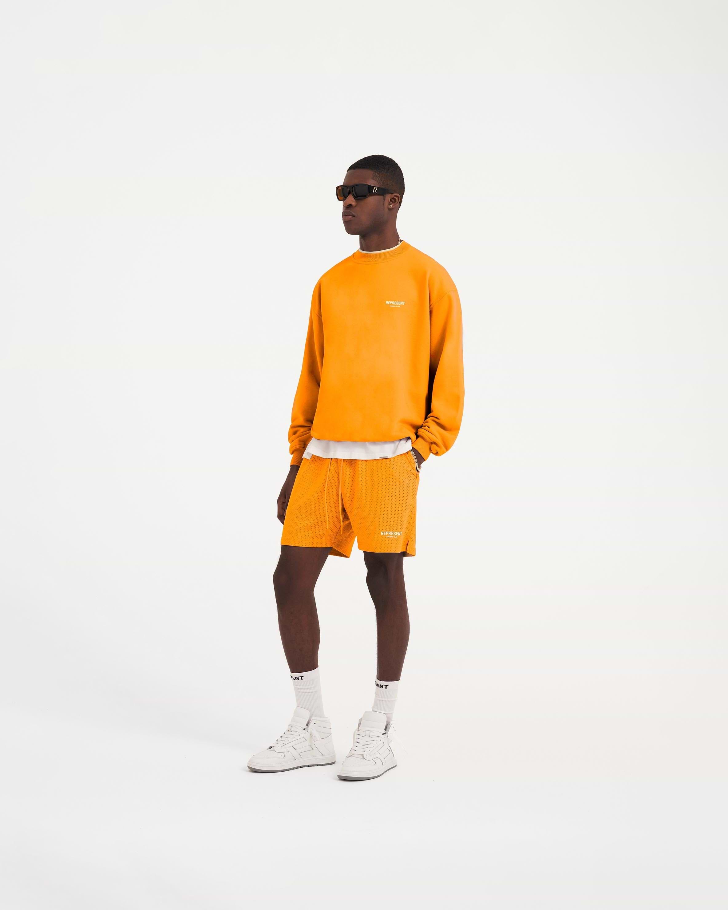 Orange neon sweater hot sale