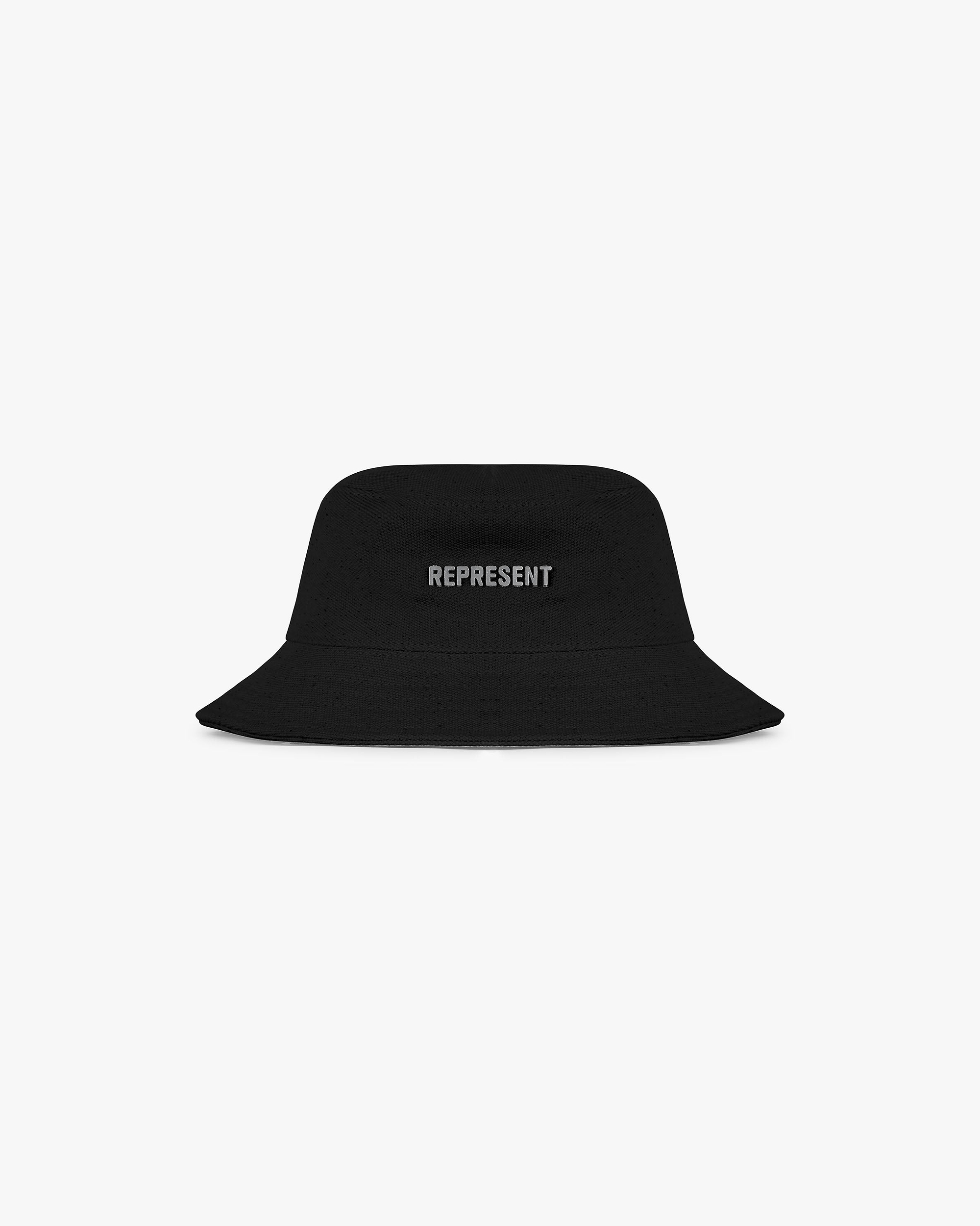 Bucket Hat | Black Accessories SC23 | Represent Clo