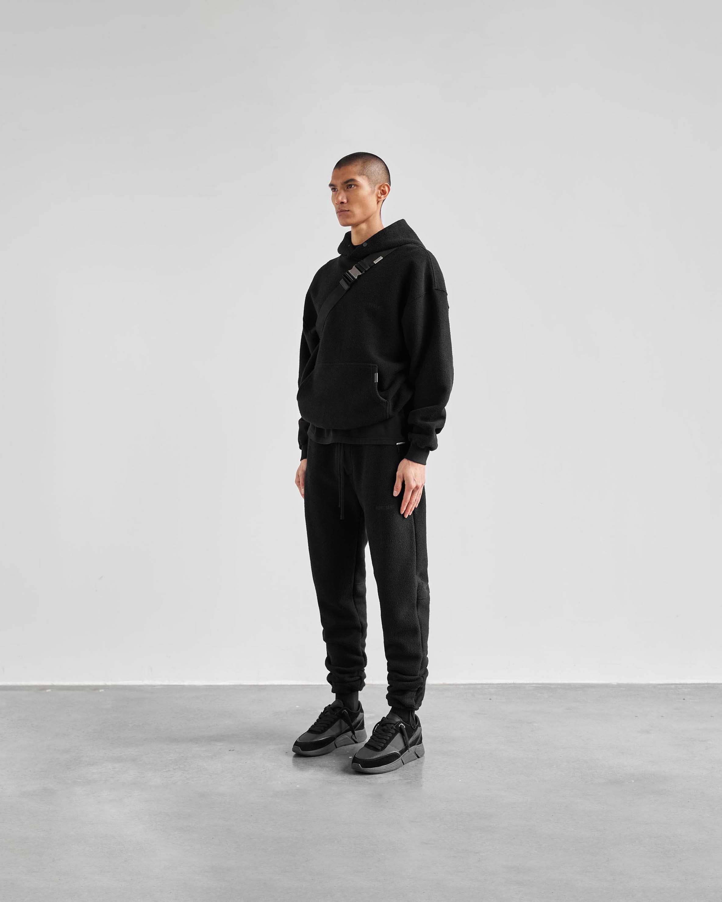 Dual Loopback Sweatpant All Black Pants REPRESENT CLO