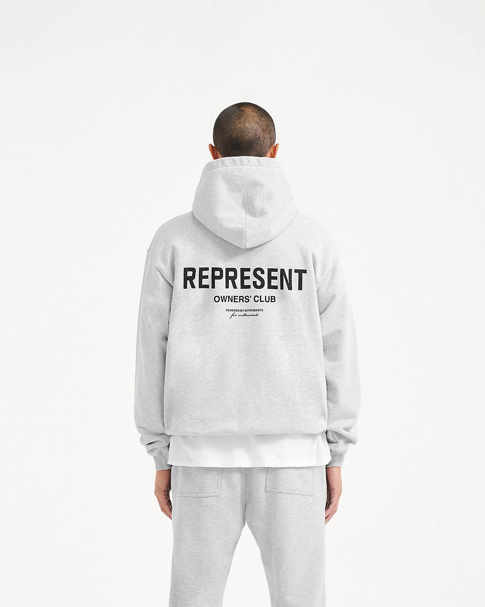 Represent Owners Club Hoodie - Ash Grey