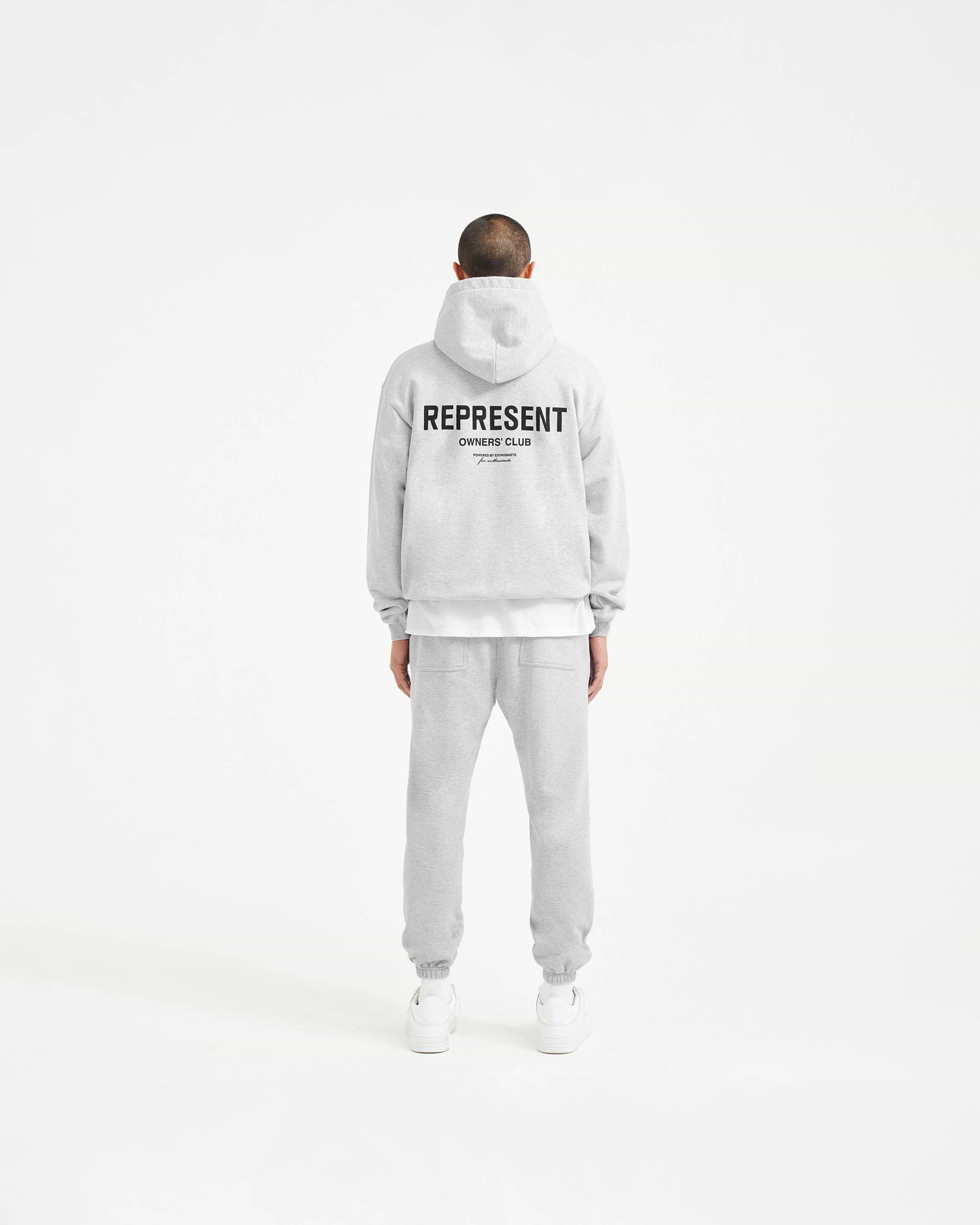 Represent Owners Club Hoodie Ash Grey