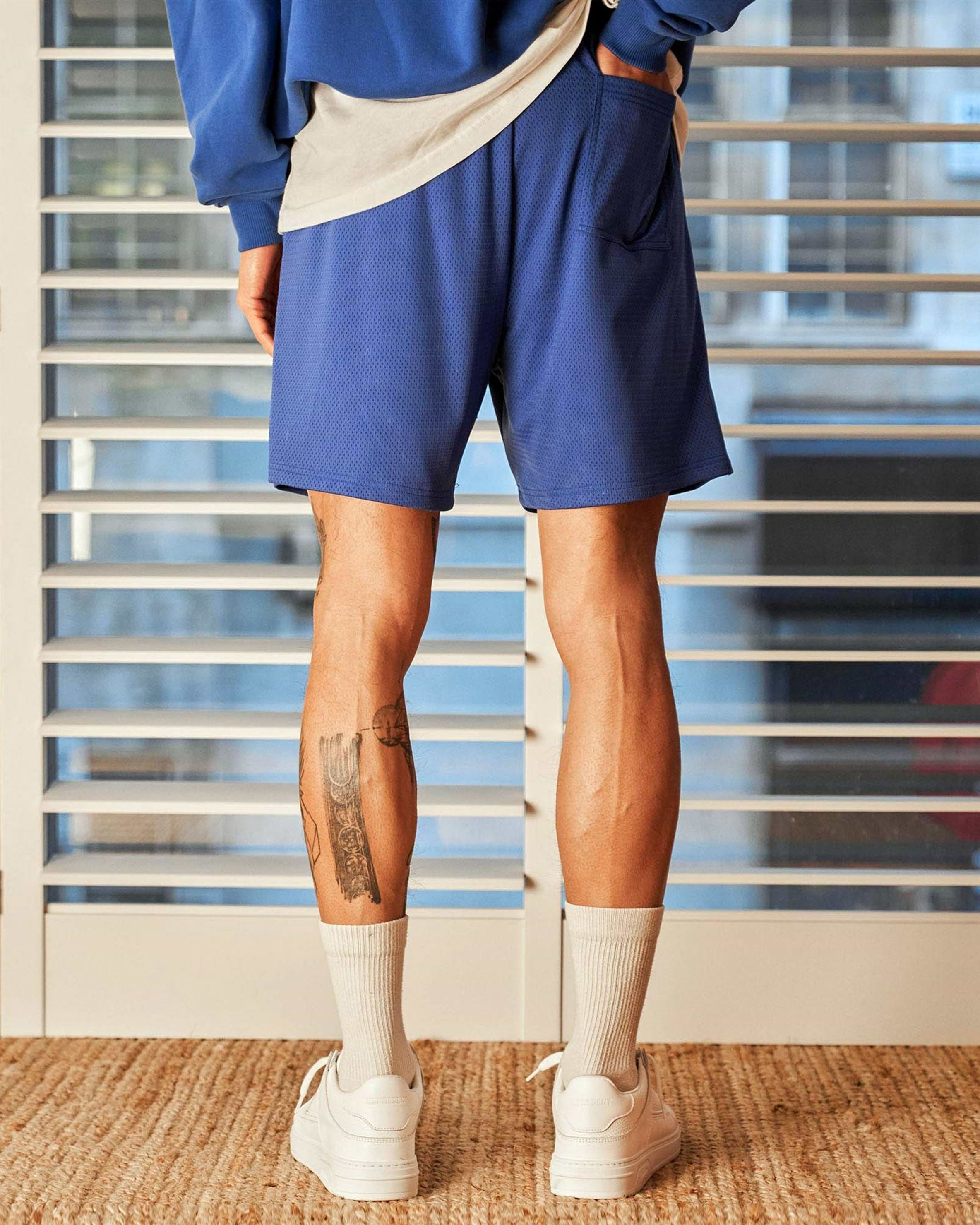 Short mesh shorts on sale
