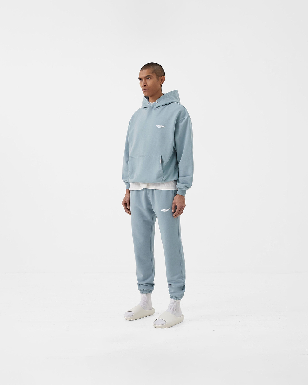 Represent Owners Club Hoodie - Powder Blue