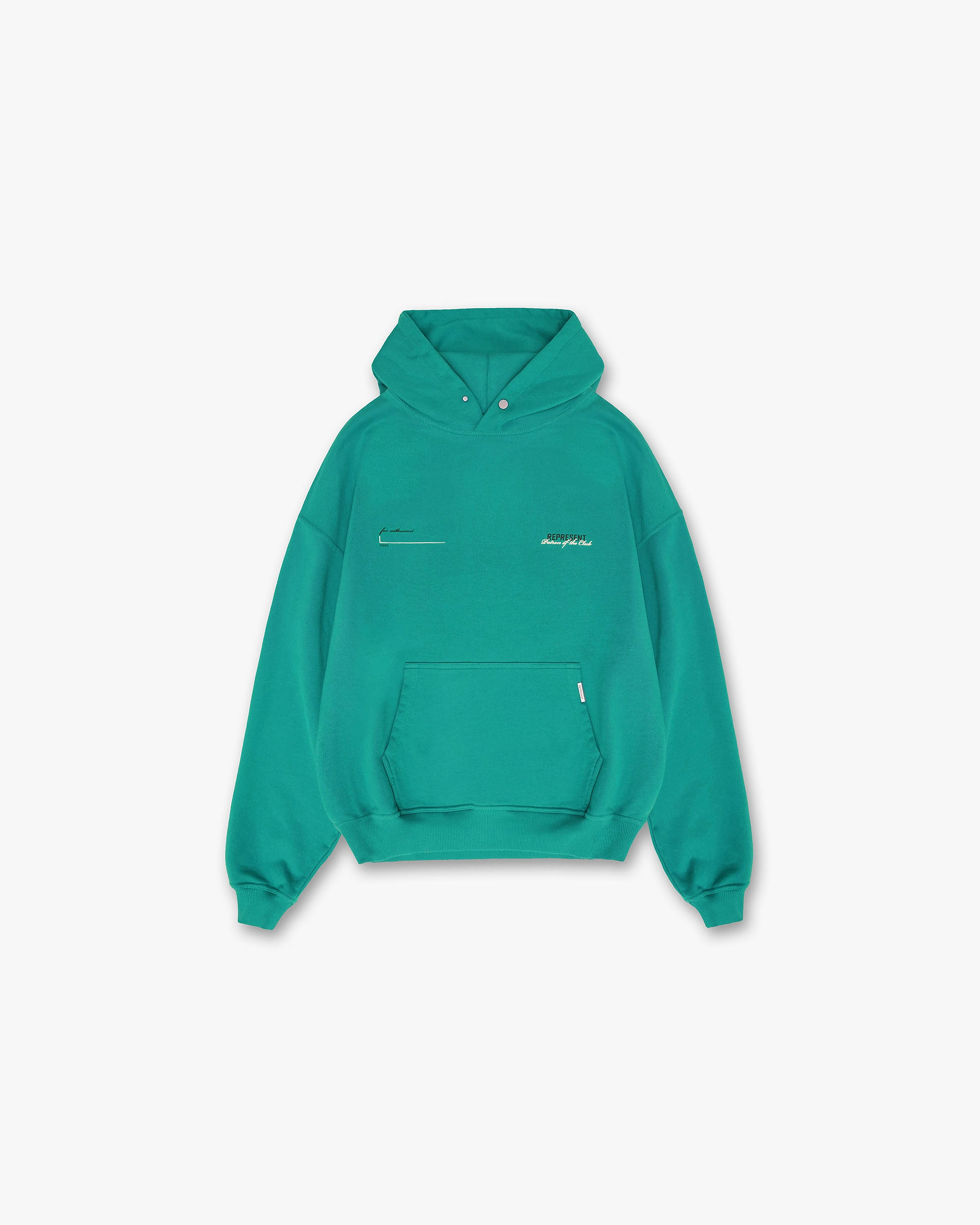 Patron Of The Club Hoodie - Teal