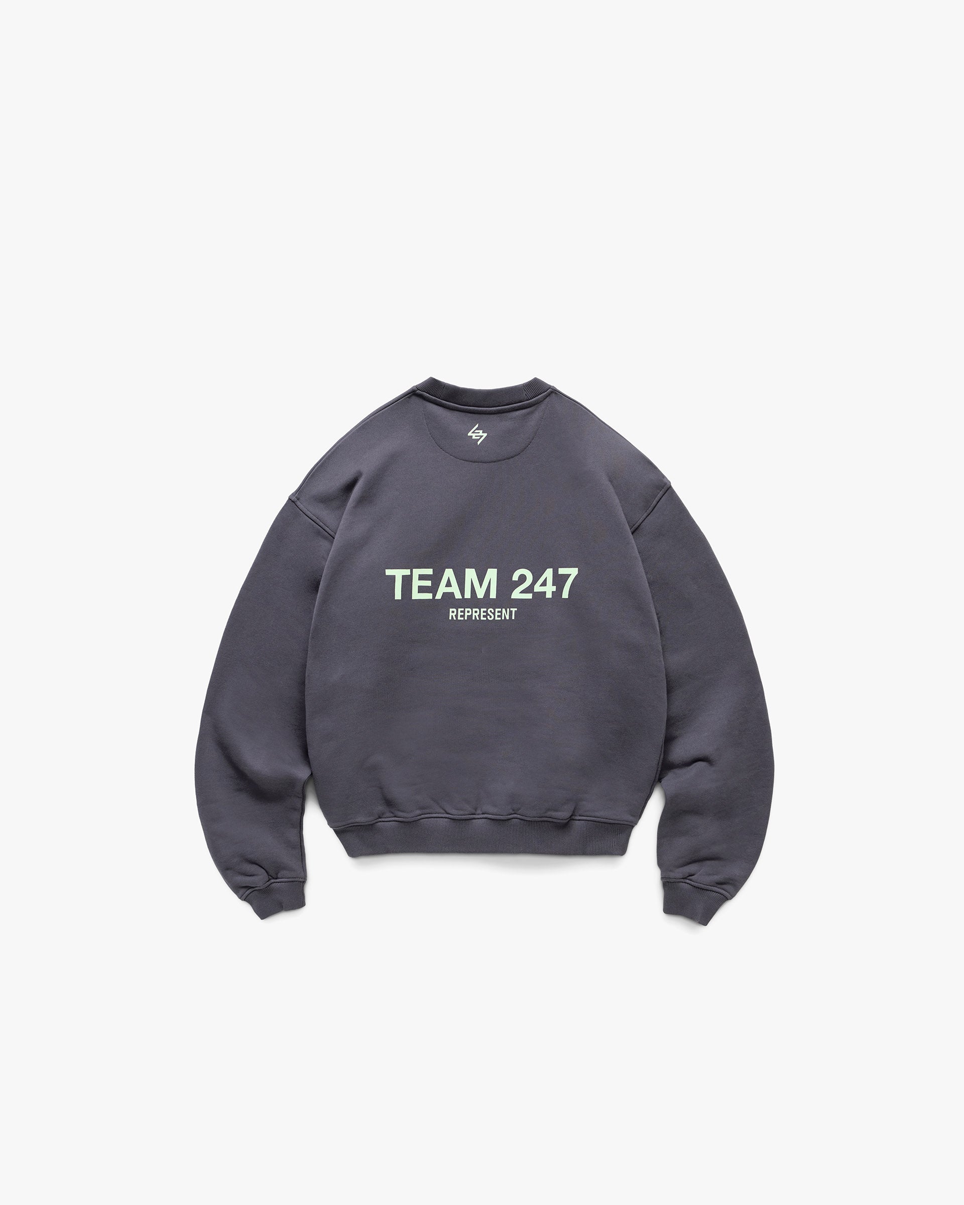 247 Team Oversized Sweater - Graphene
