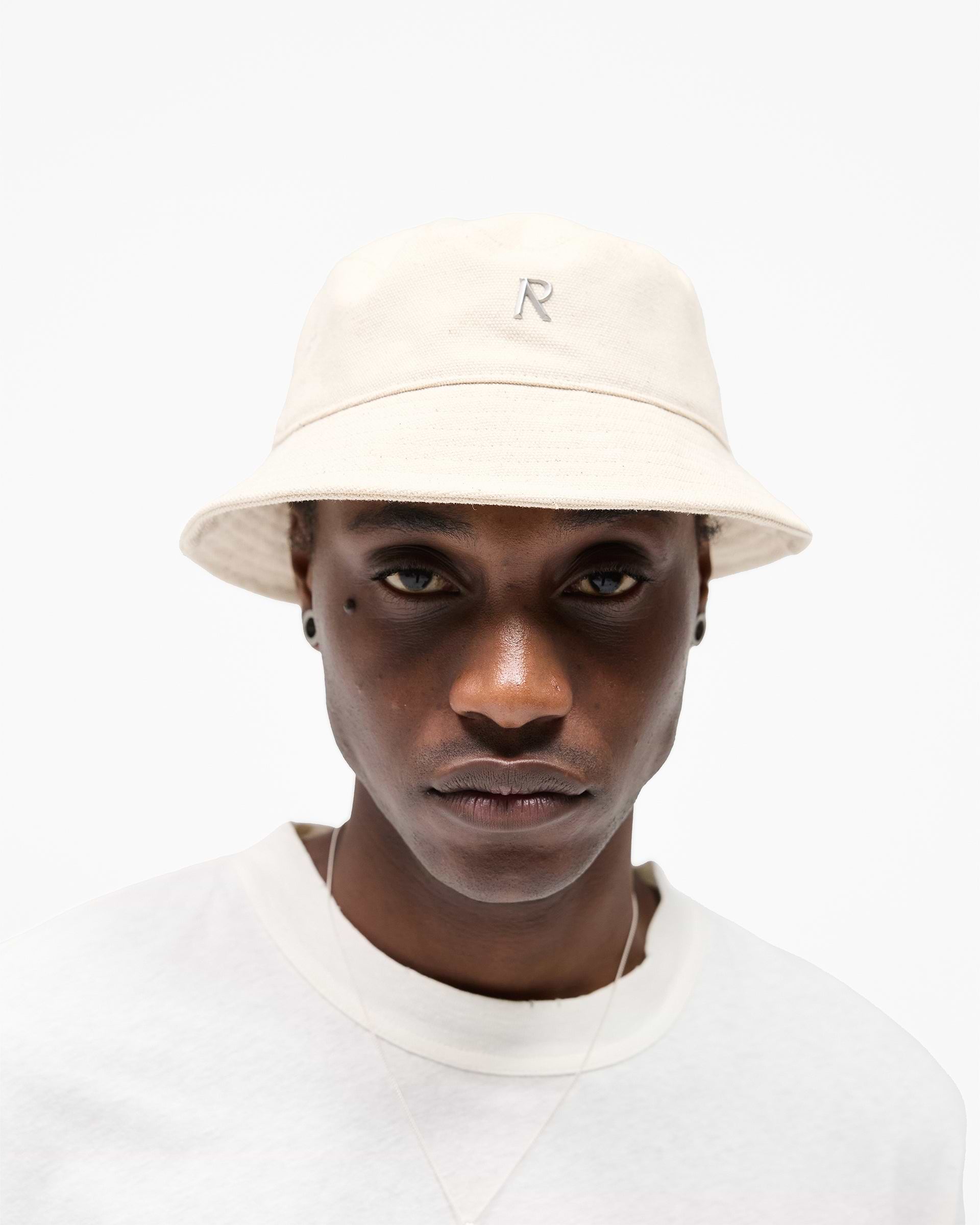 Jet Black Initial Bucket Hat | Accessories | REPRESENT
