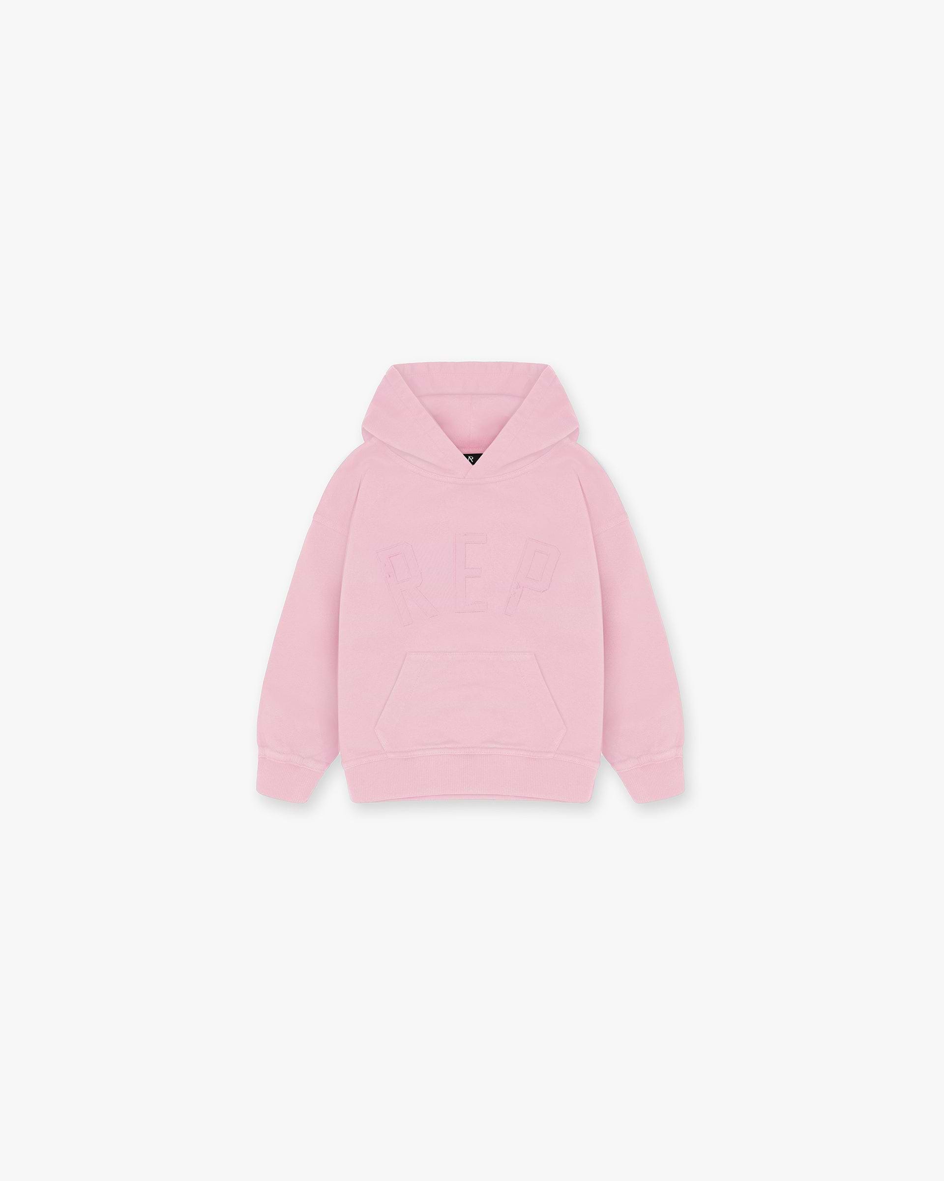 Mini Rep Applique Hoodie - Candy Pink