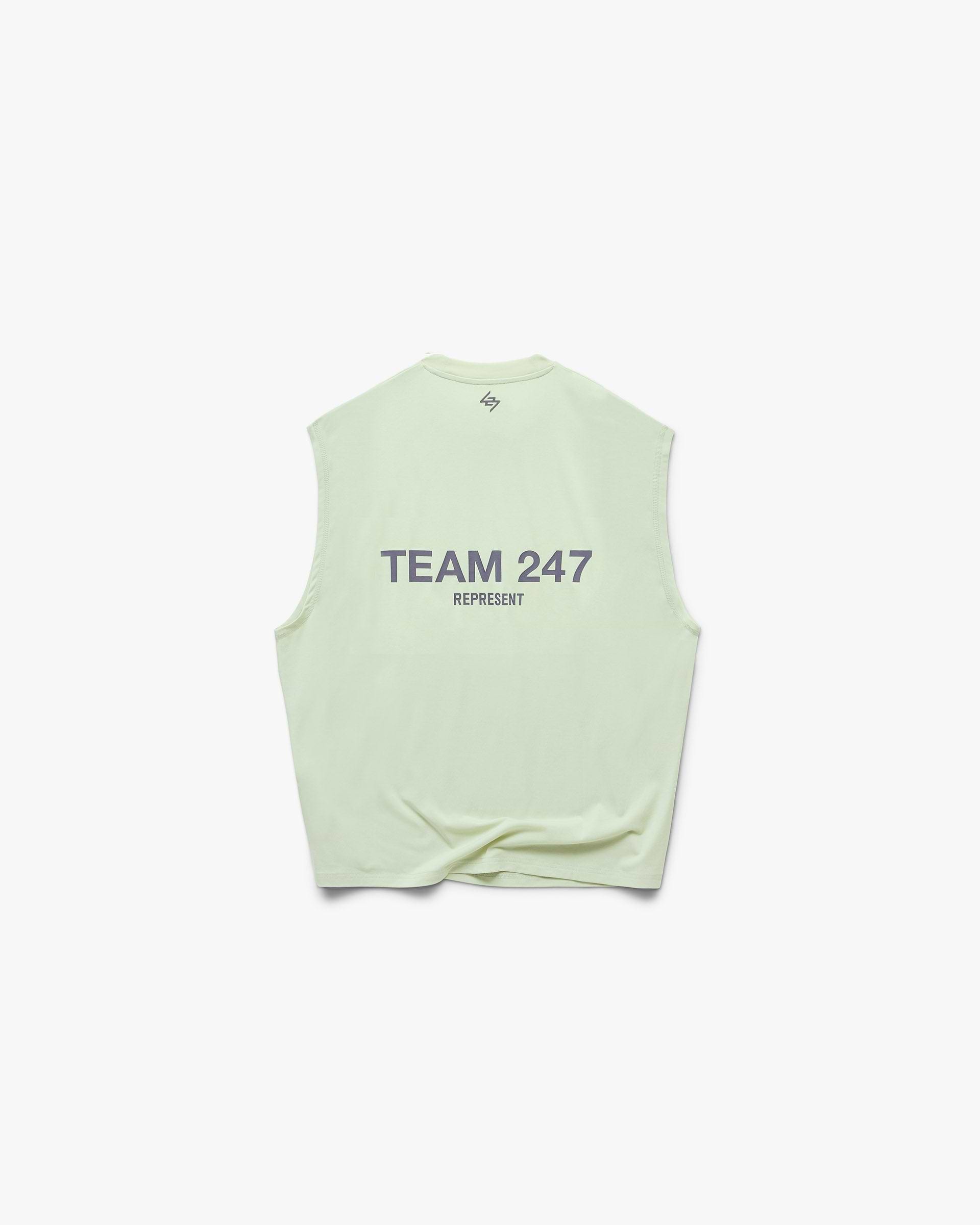 247 Team Oversized Tank - Fern
