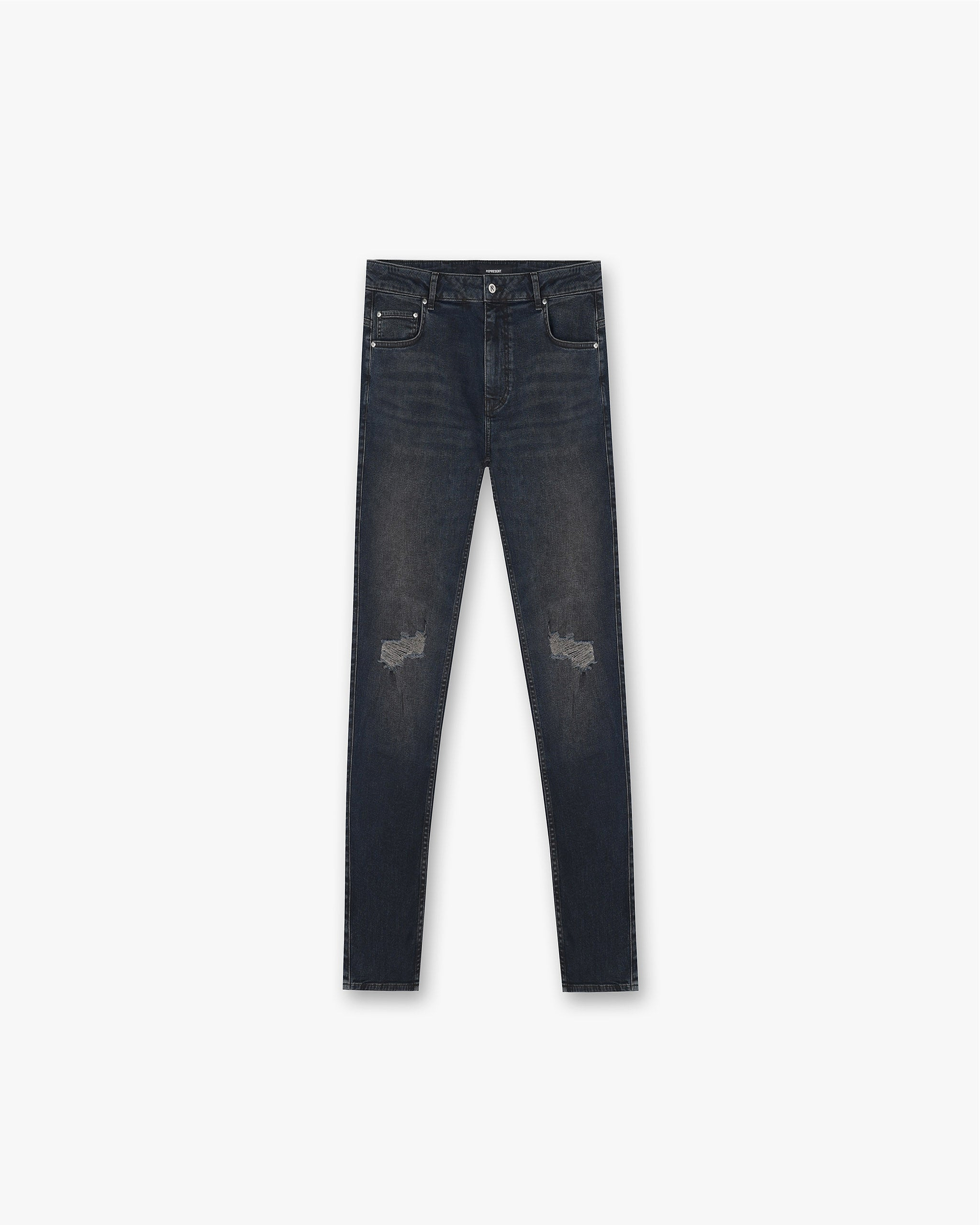 R1 Destroyer Denim | Studio Blue Denim FW23 | Represent Clo