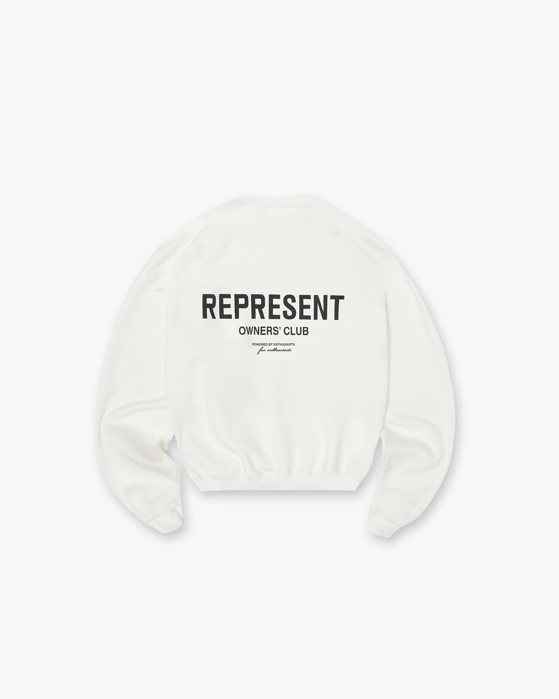 Represent Owners Club Sweater - Flat White