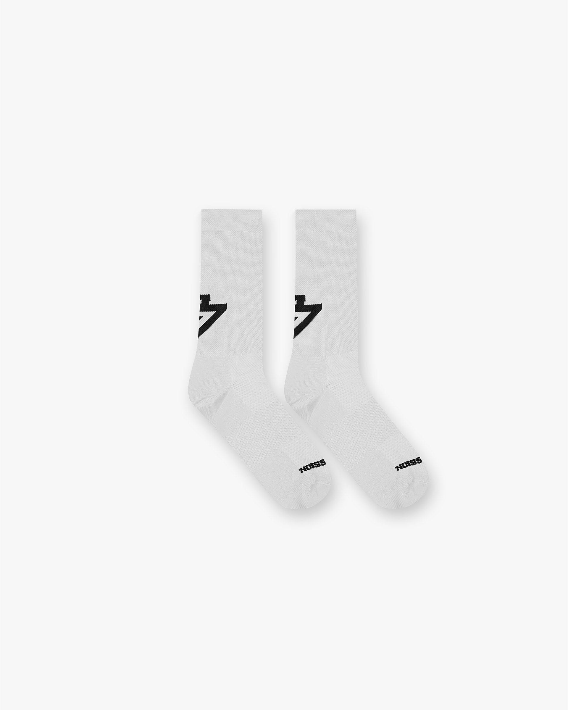 247 Race Sock - White