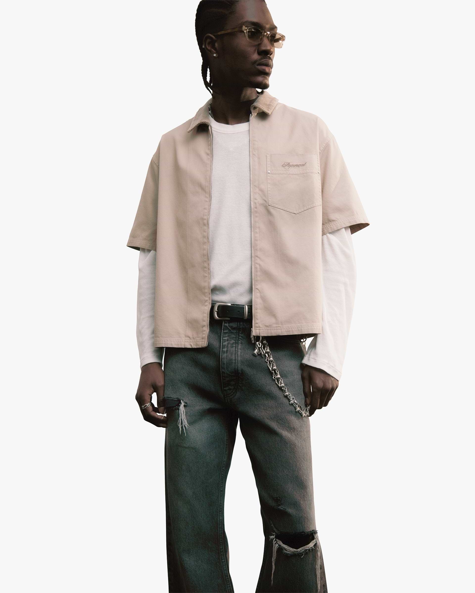 Ramona Shirt - Vintage Khaki