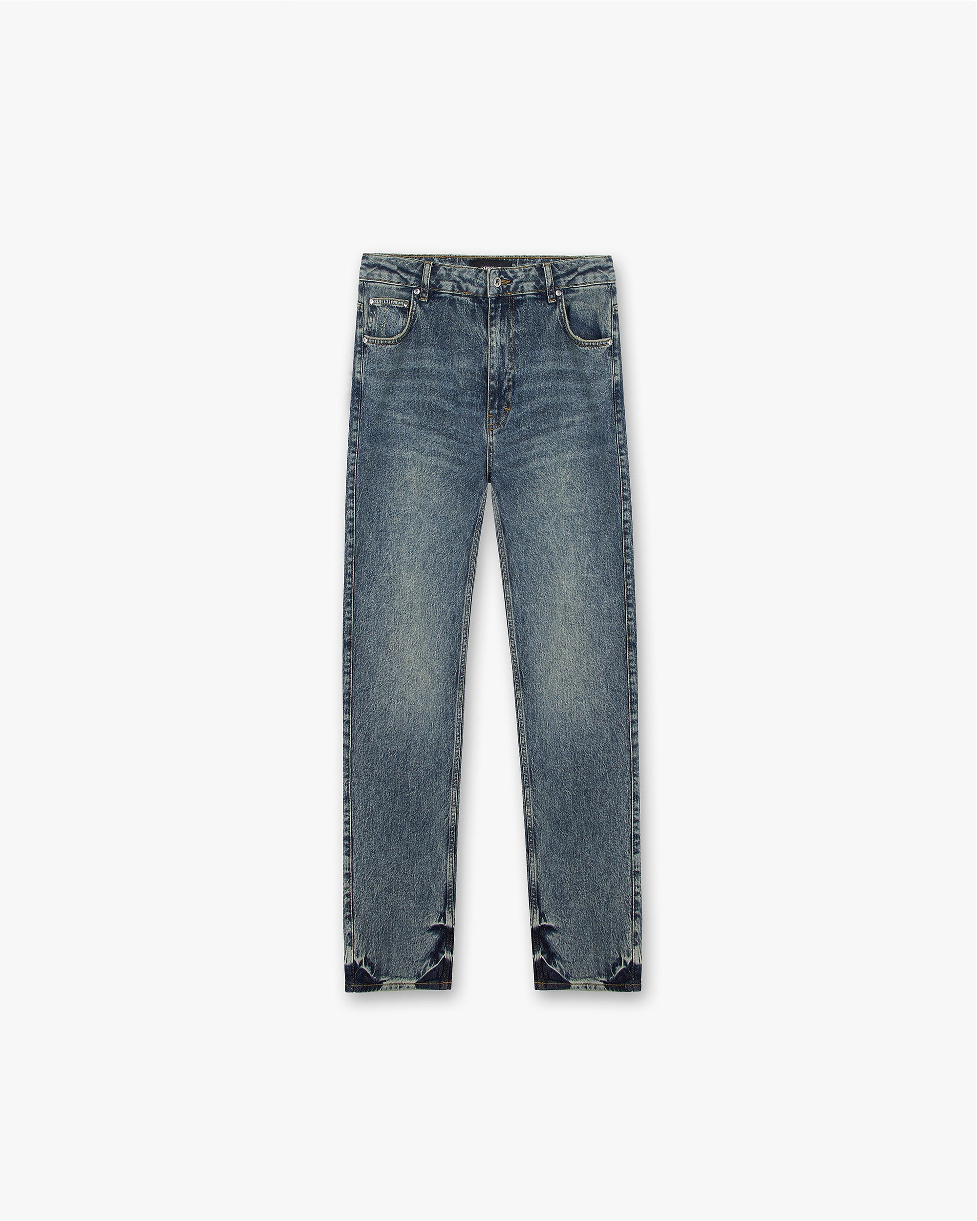 R2 Straight Leg Denim | Earl Blue Denim FW23 | Represent Clo
