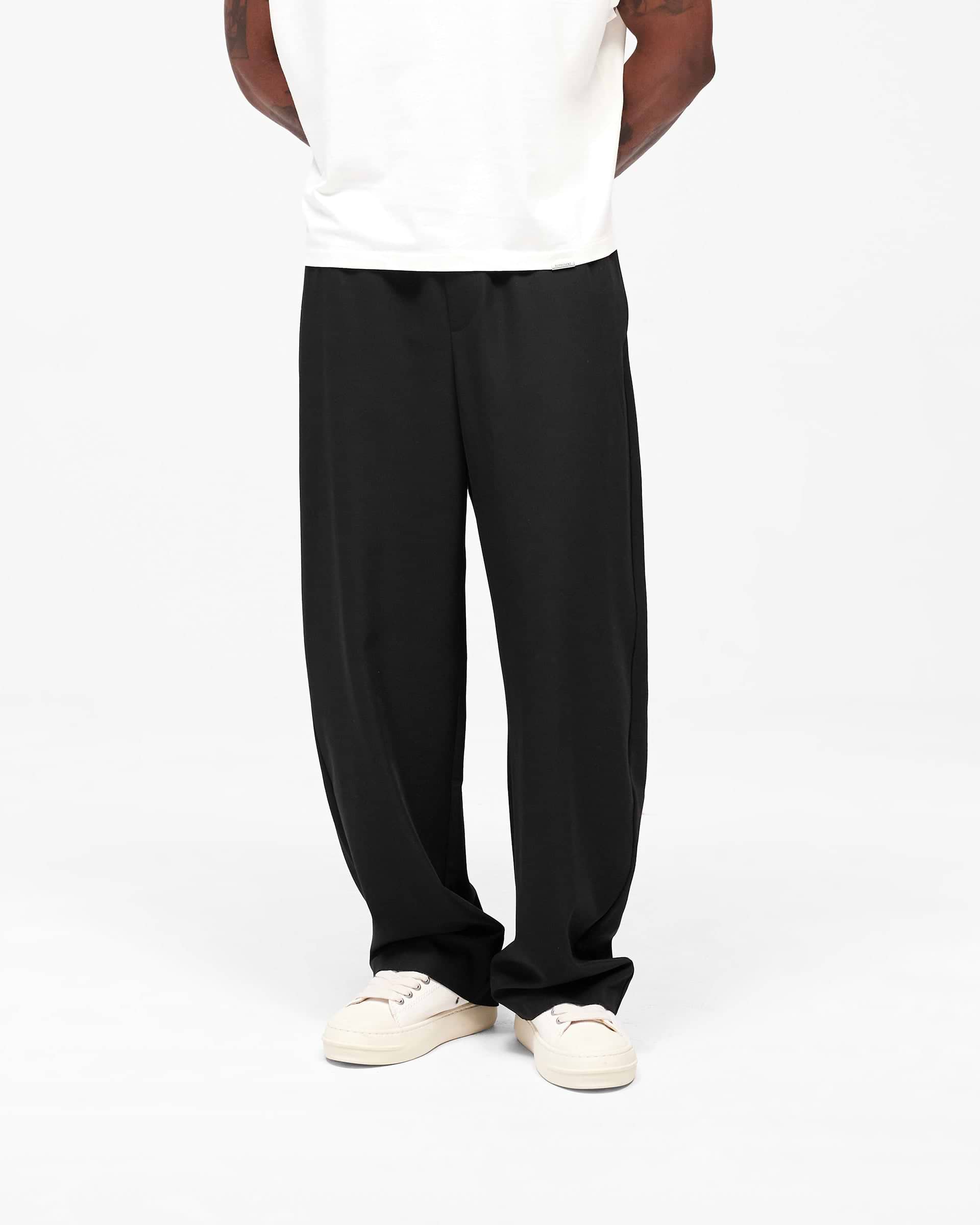 Initial Tape Pant - Jet Black