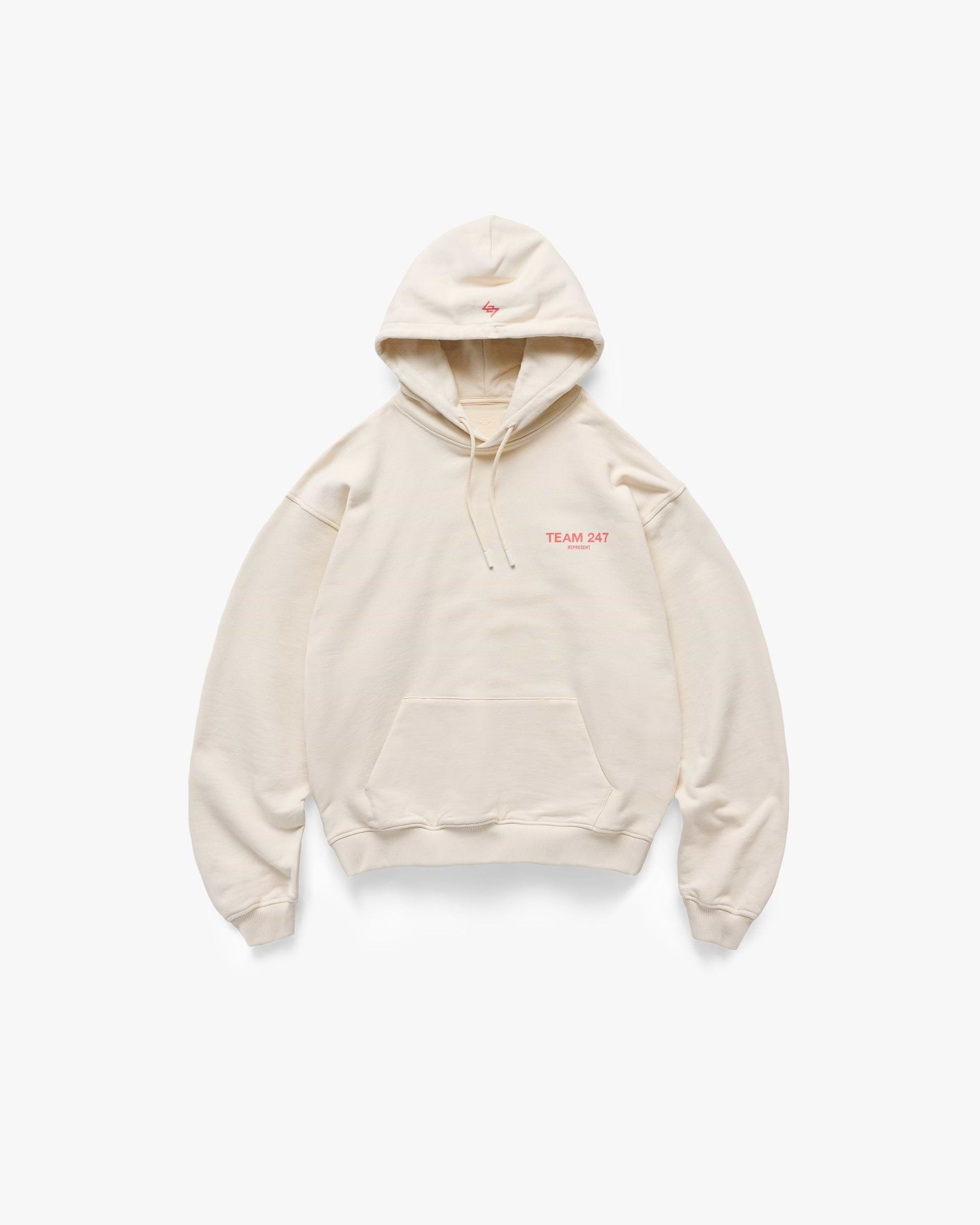 Team 247 Oversized Hoodie - Cream