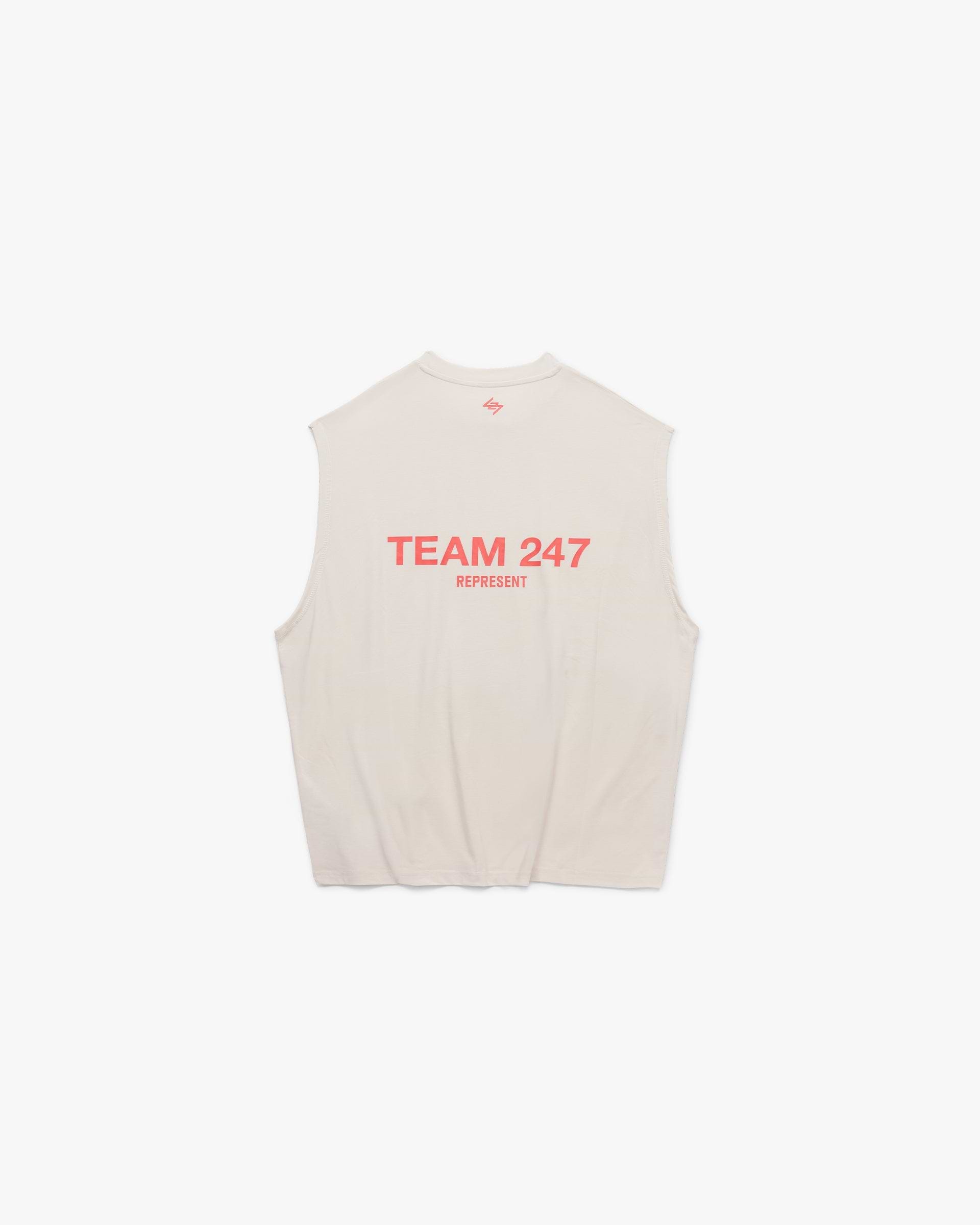 Team 247 Oversized Tank - Cream