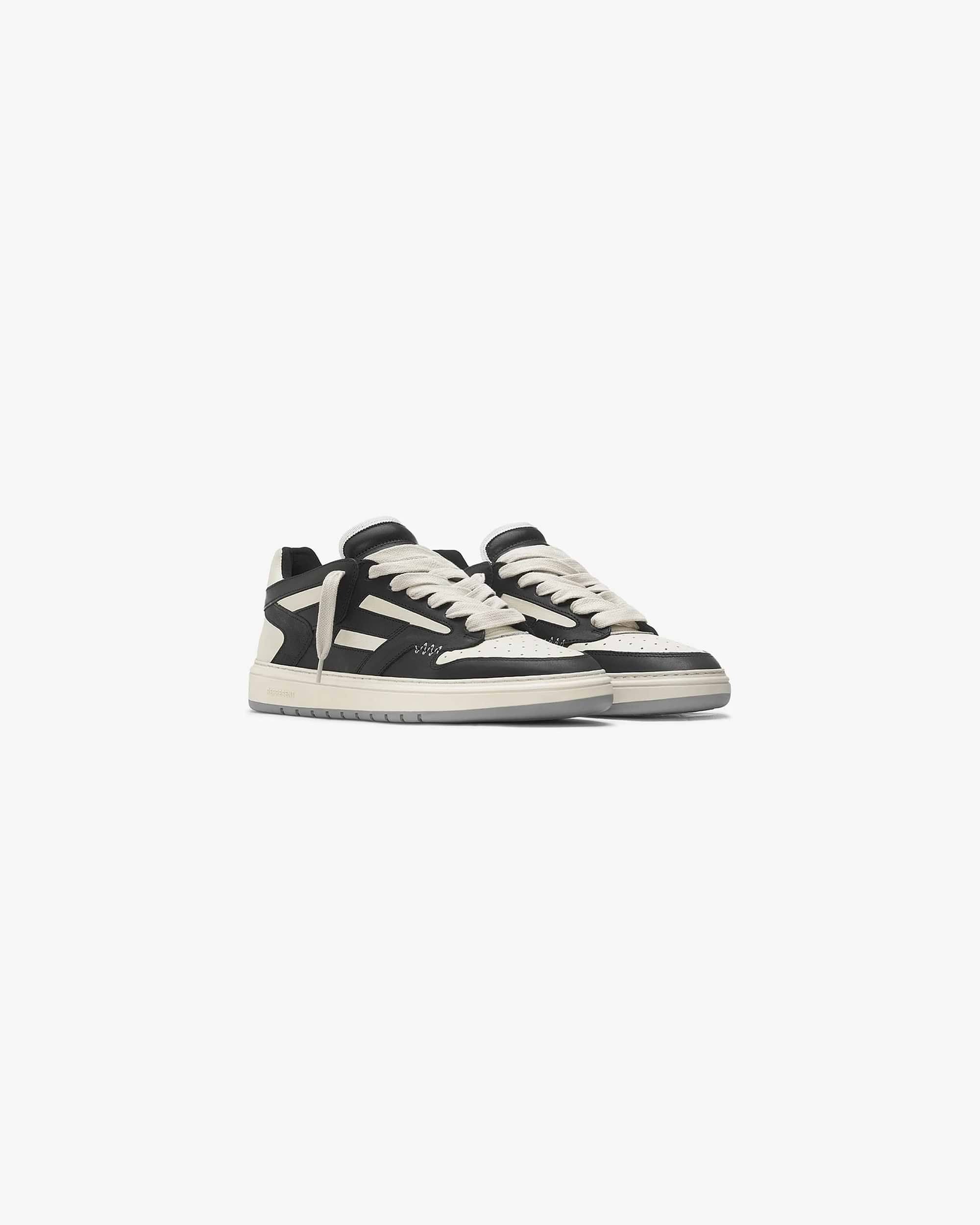 Women's Reptor Low | Black/Vintage White | Represent Clo