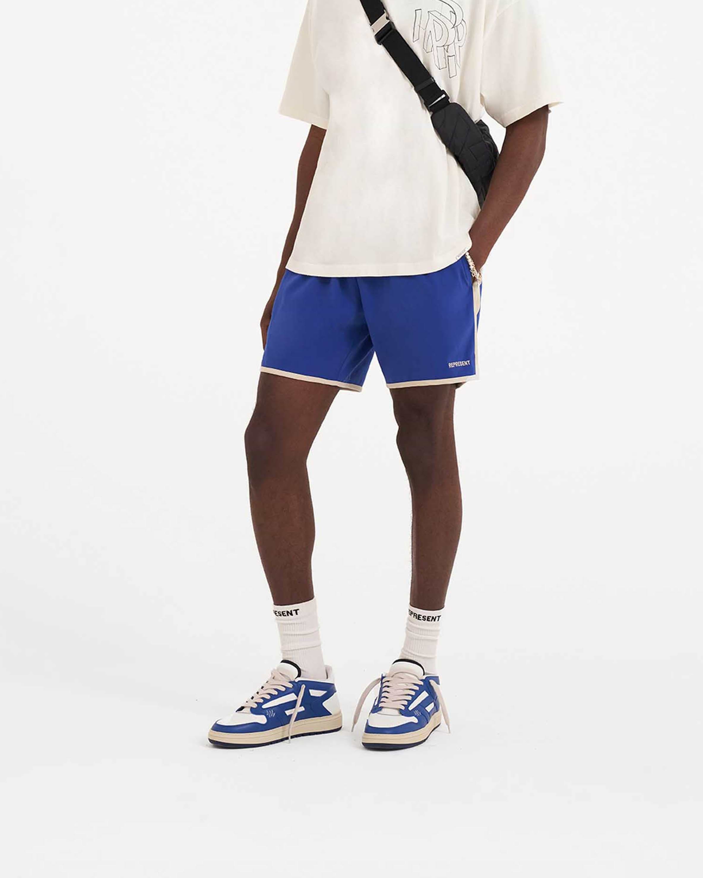 Souvenir Shorts | Cobalt Shorts SS23 | Represent Clo