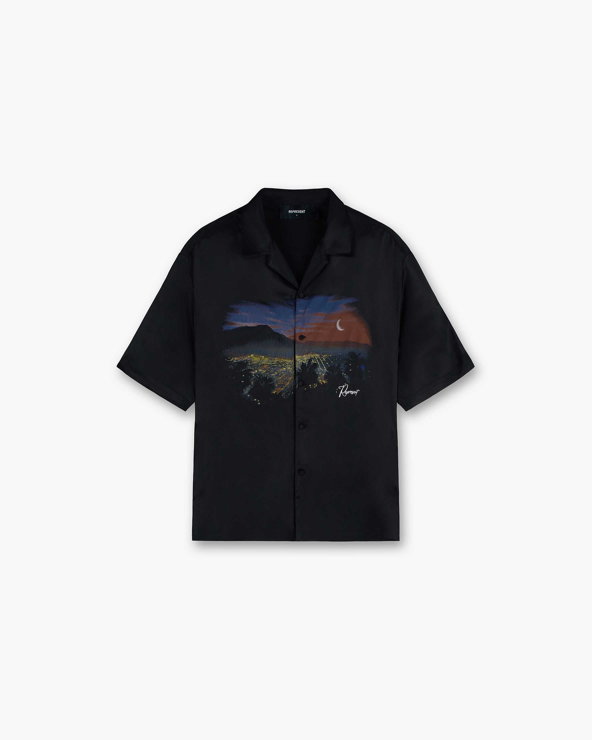 The Hills Shirt | Black Shirts SS23 | Represent Clo