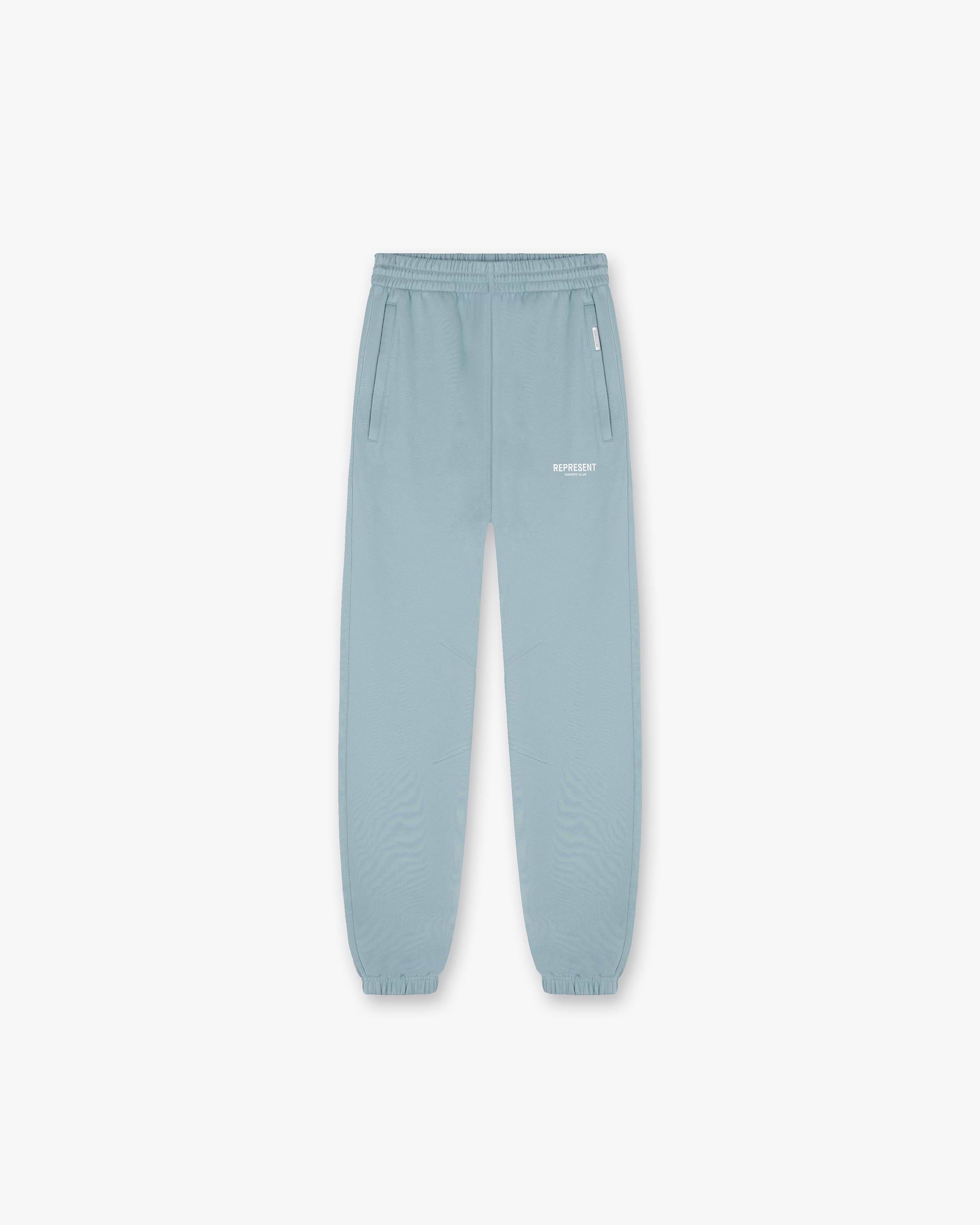 Represent Owners Club Sweatpant | Powder Blue Pants Owners Club | Represent Clo