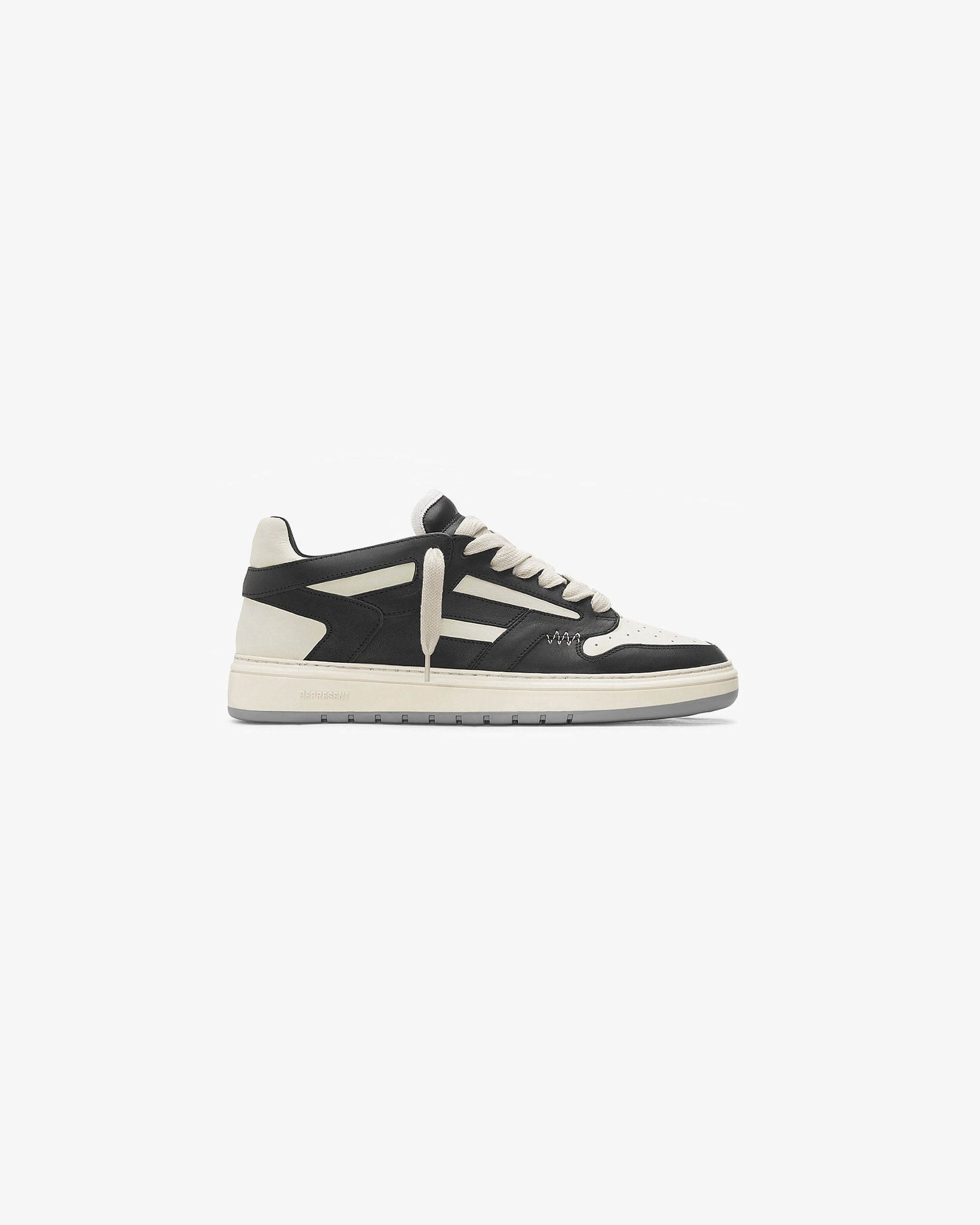 Reptor Low | Black Vintage White Footwear FW21 | Represent Clo