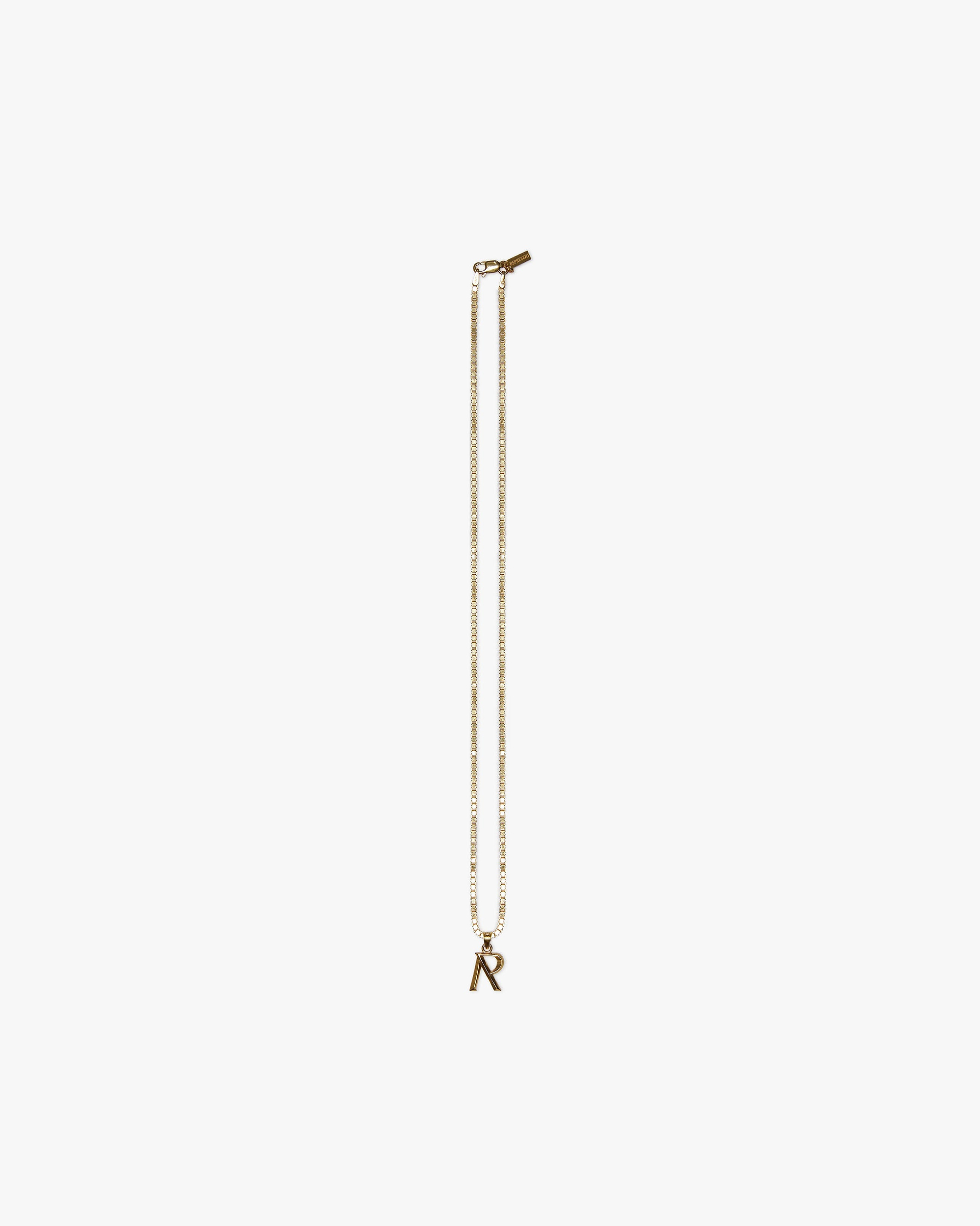 3D Initial Pendant | Gold  Accessories SC23 | Represent Clo