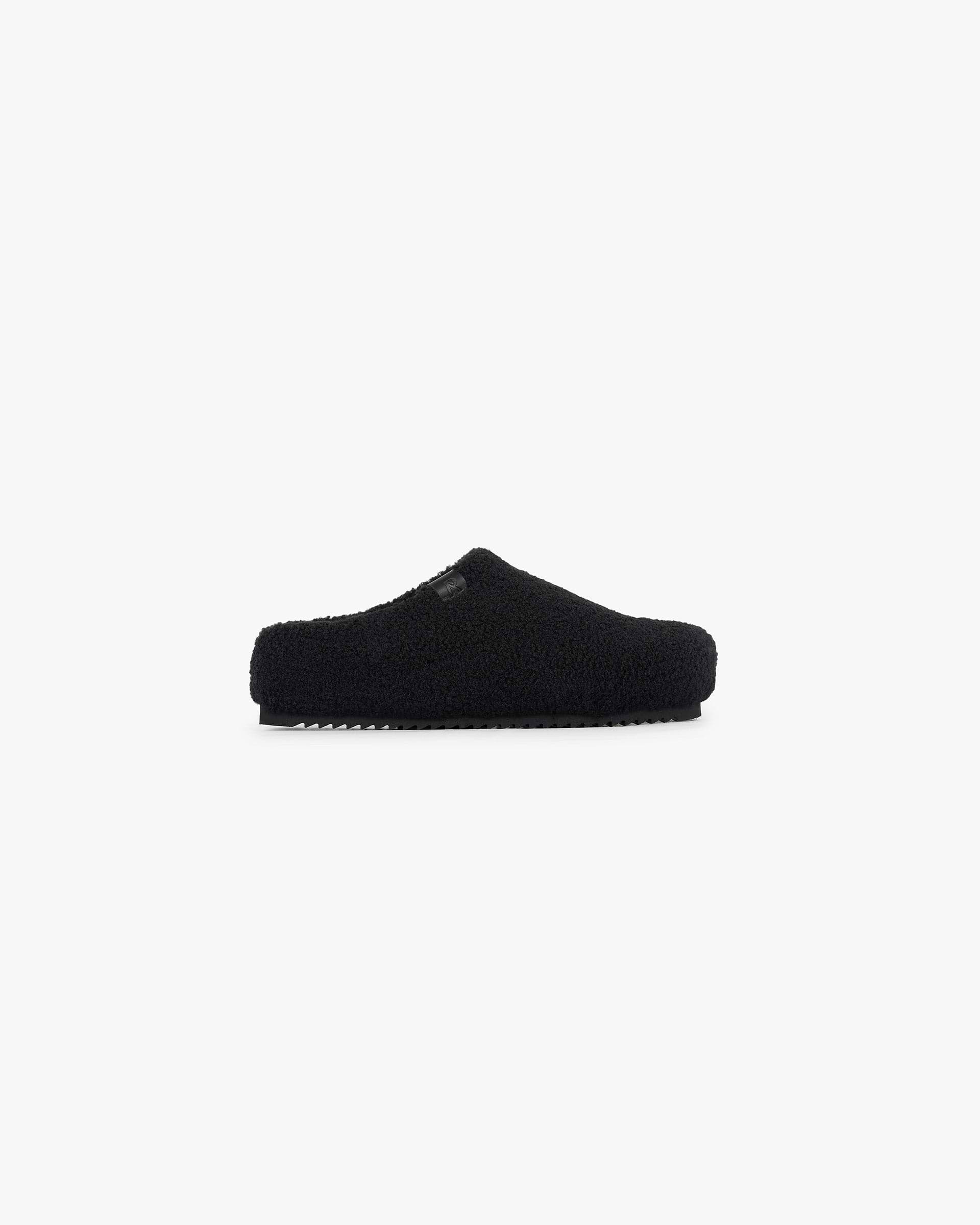 Fluffy Mule - Black