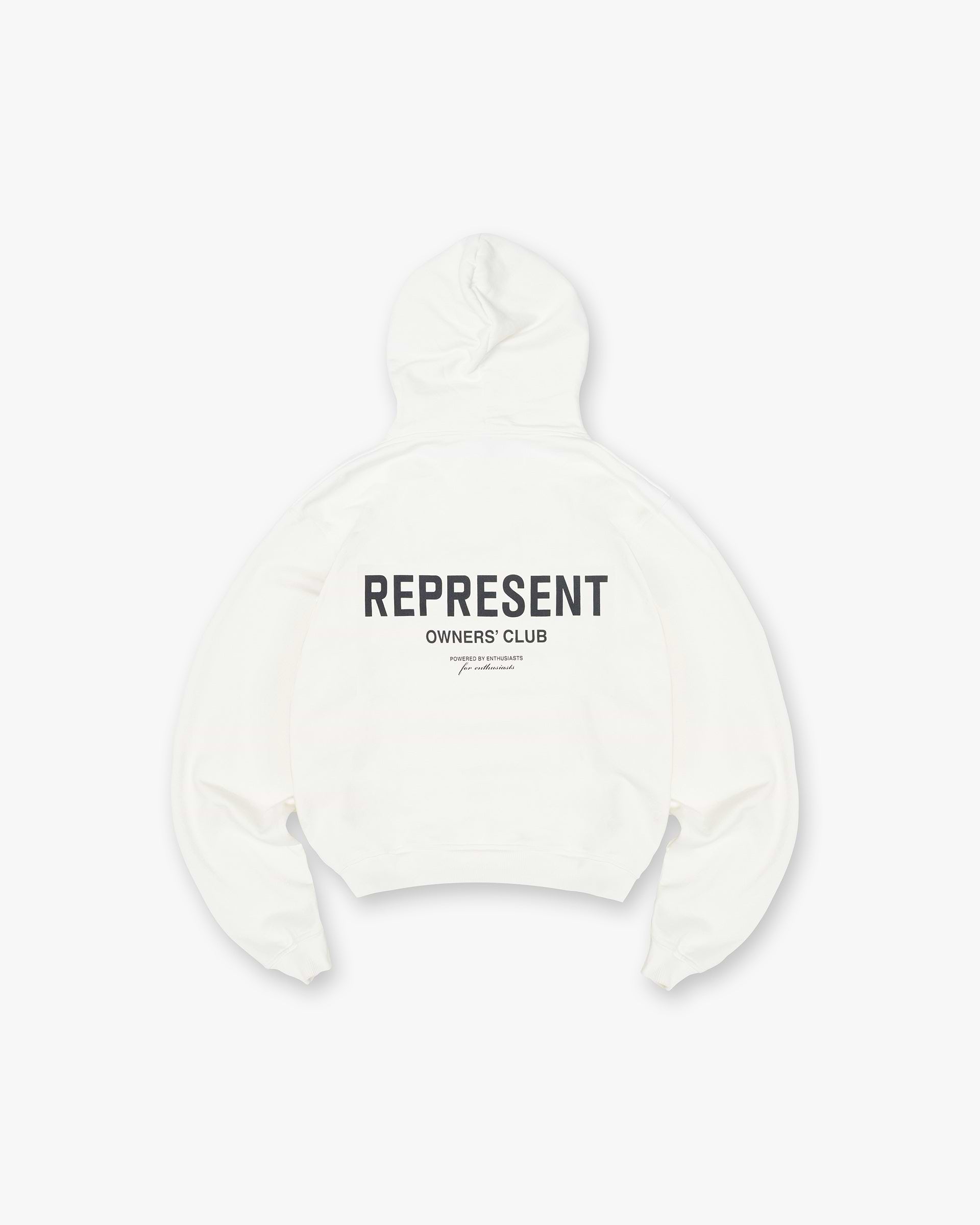Represent Owners Club Hoodie - Flat White
