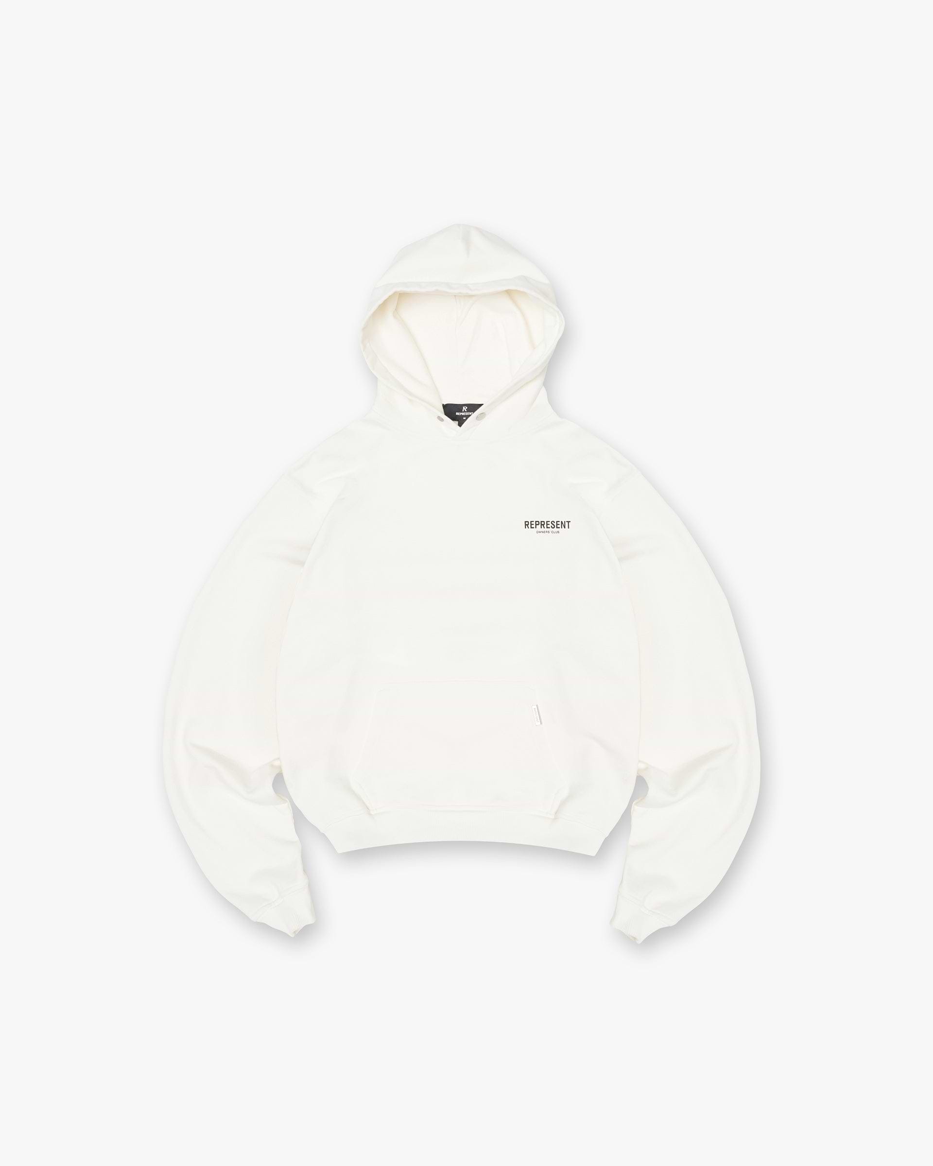 Represent Owners Club Hoodie - Flat White