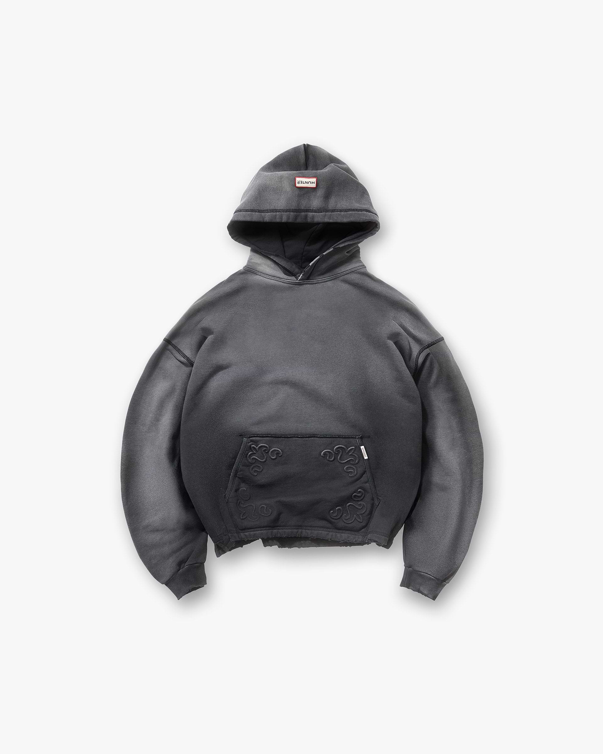 Represent X Hunter Hoodie - Stained Black