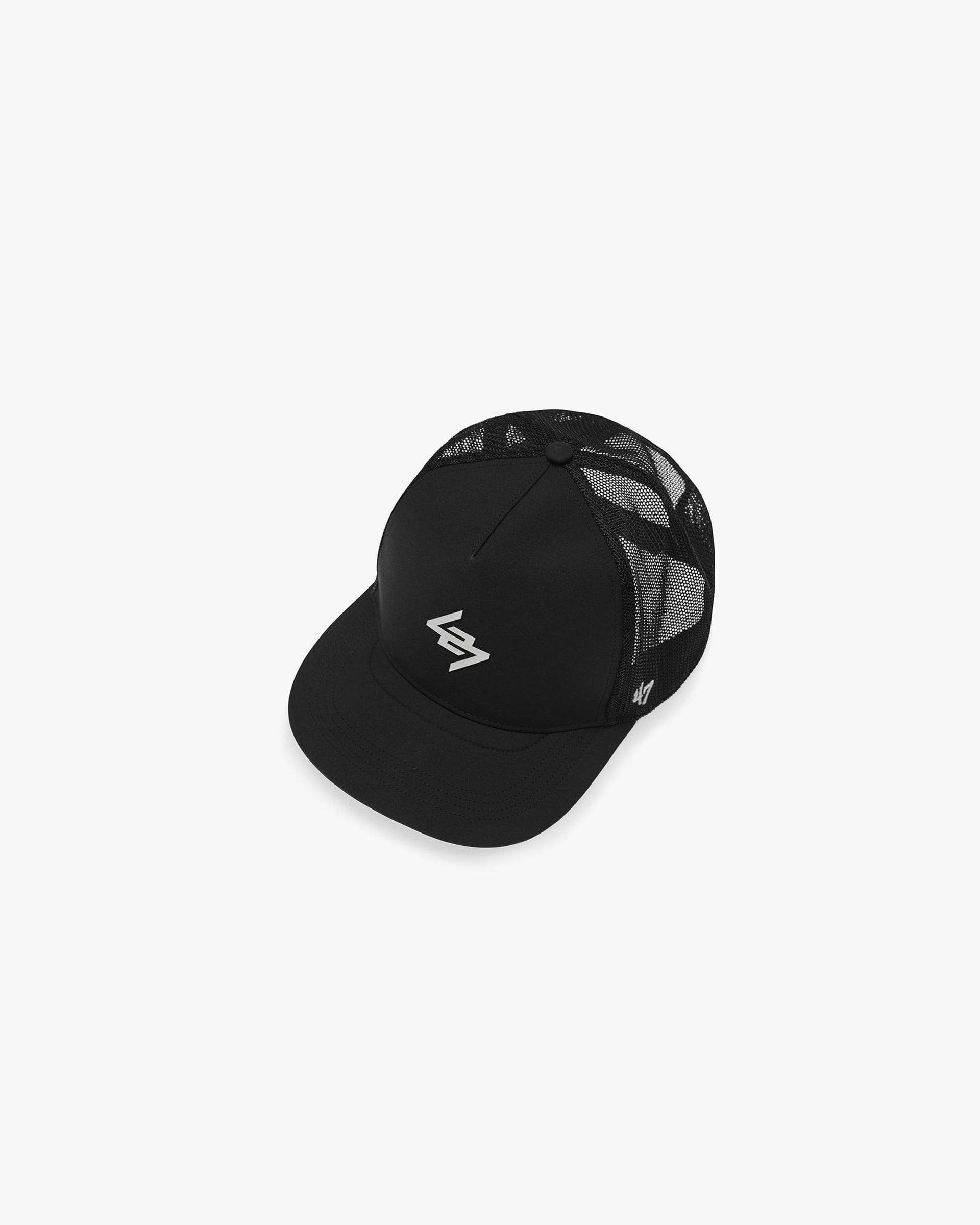 247 x 47 Logo Trucker Cap - Jet Black
