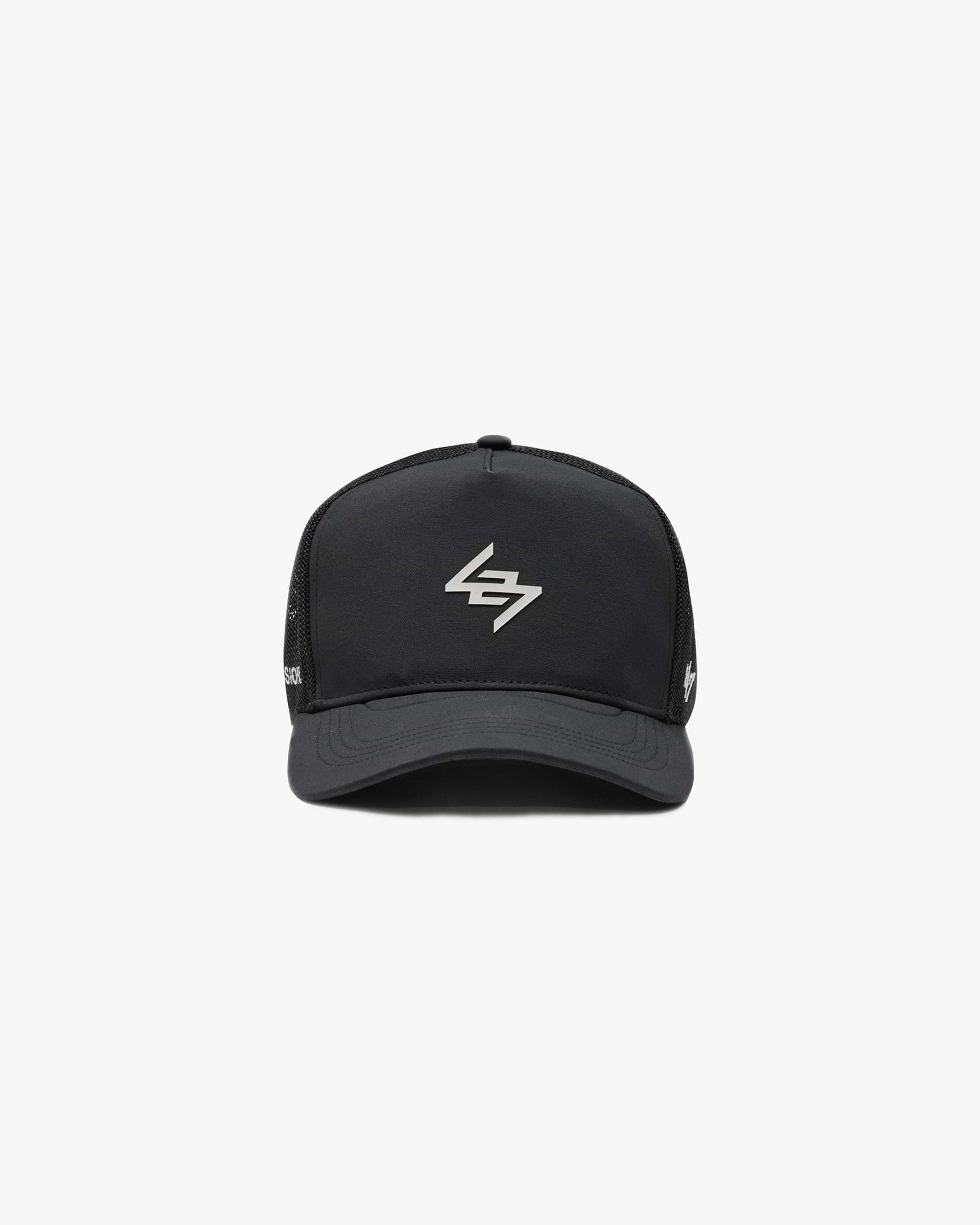 247 x 47 Logo Trucker Cap - Jet Black