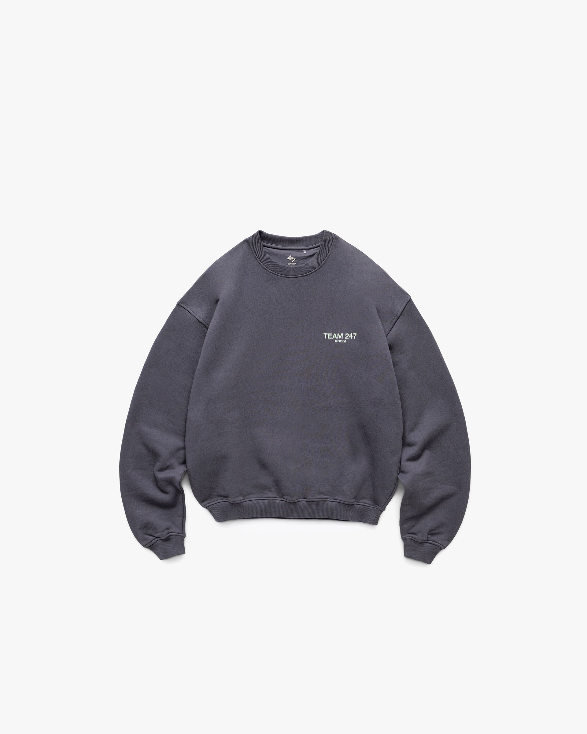 247 Team Oversized Sweater - Graphene