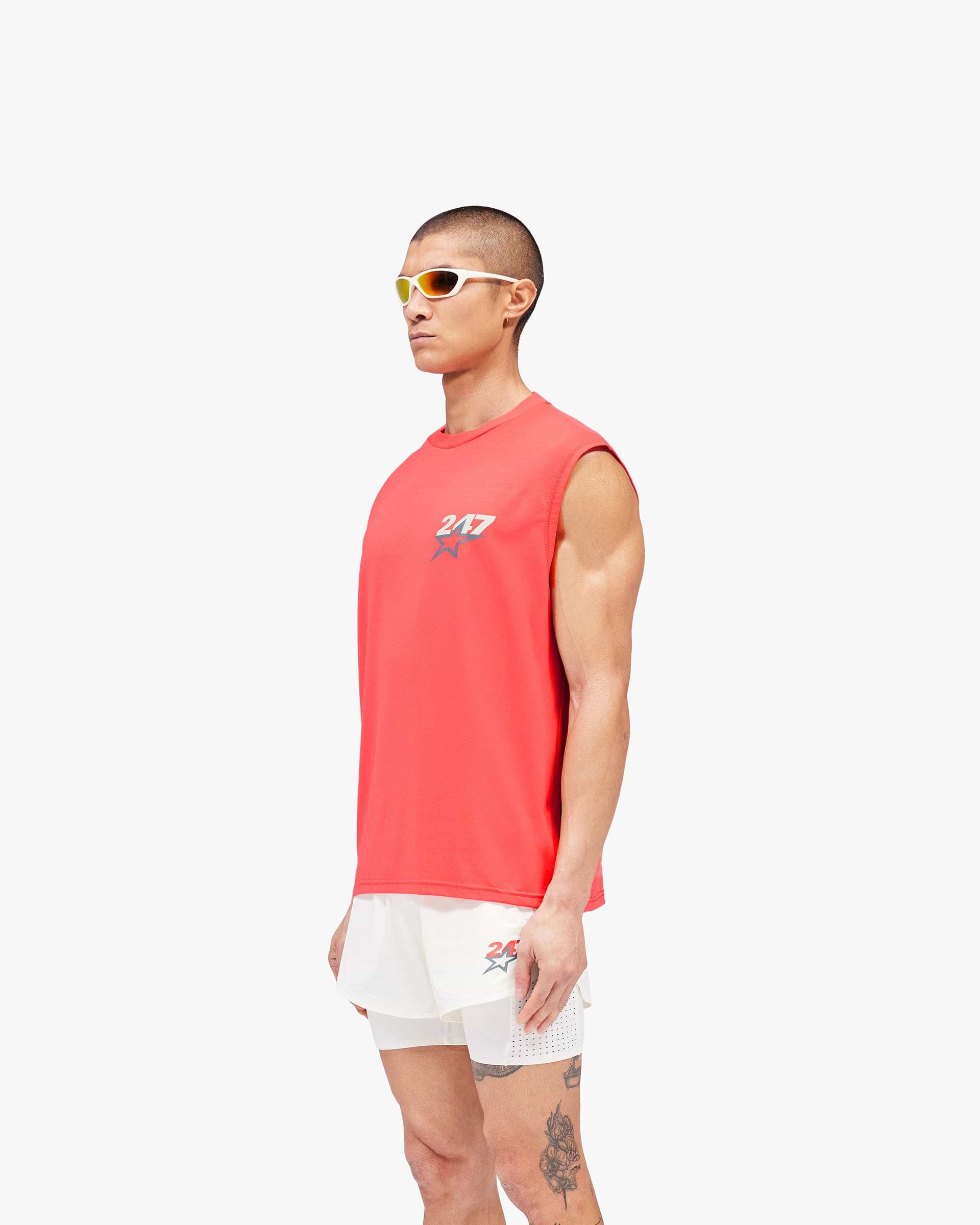 Team 247 Star Tank - Racing Red