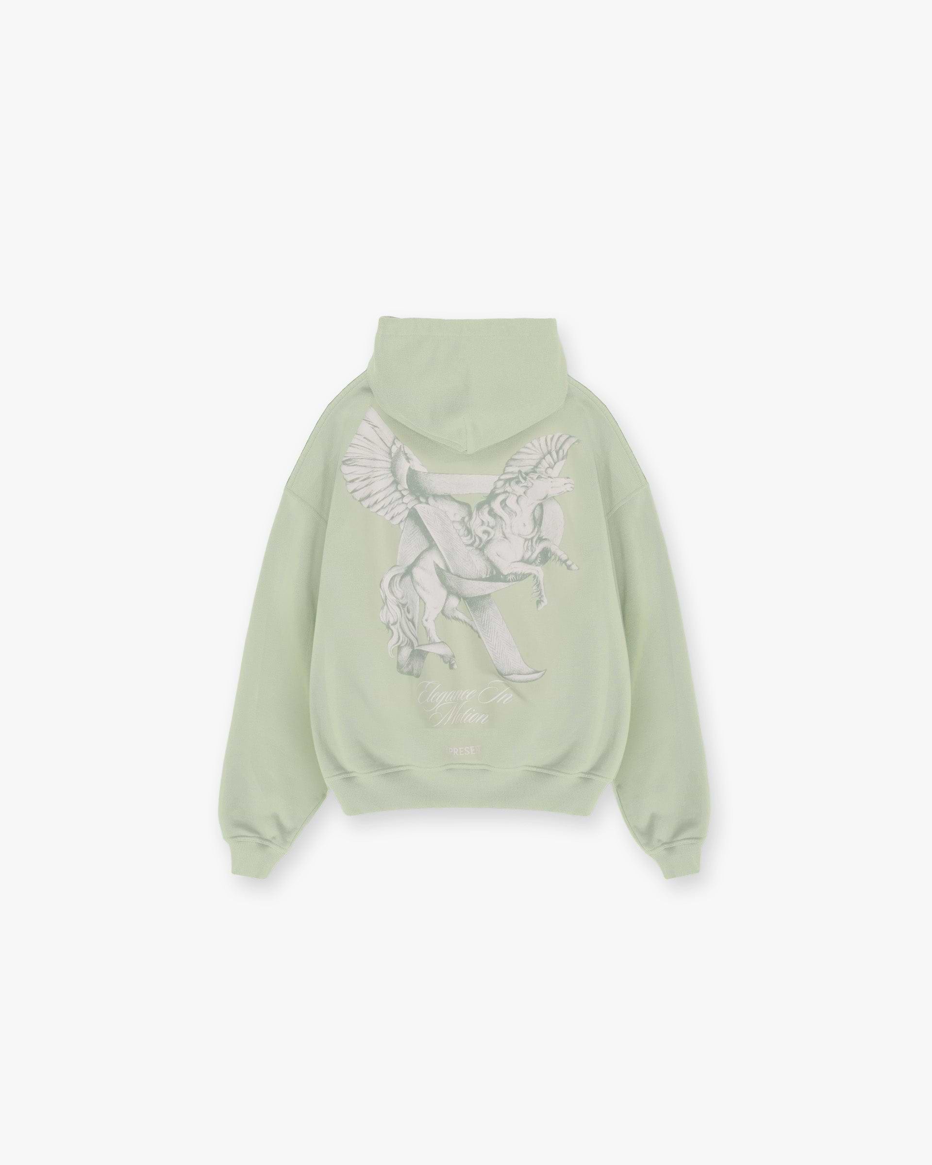 Elegance In Motion Hoodie - Matcha