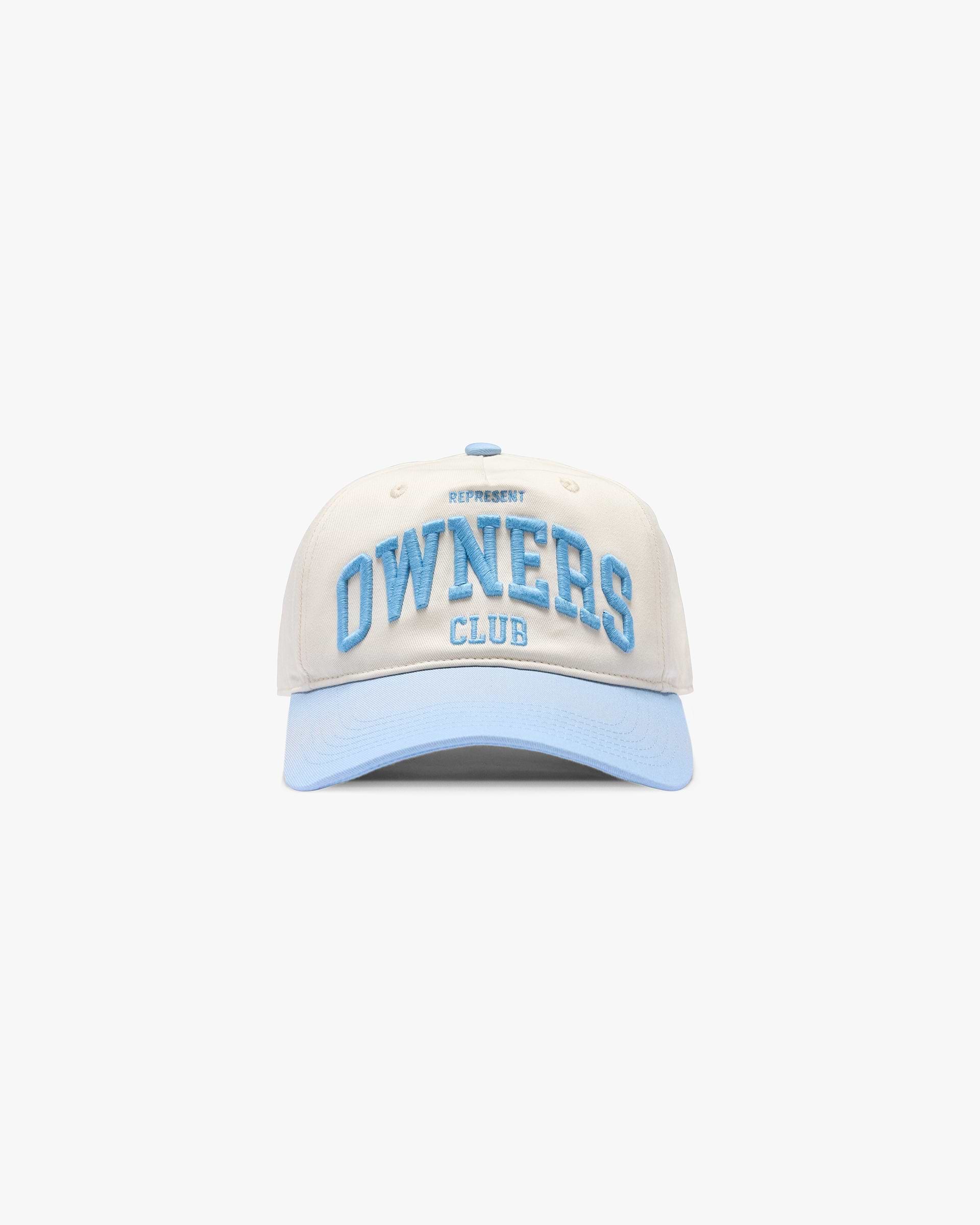 Represent Owners Club Washed Cap - Sky Blue