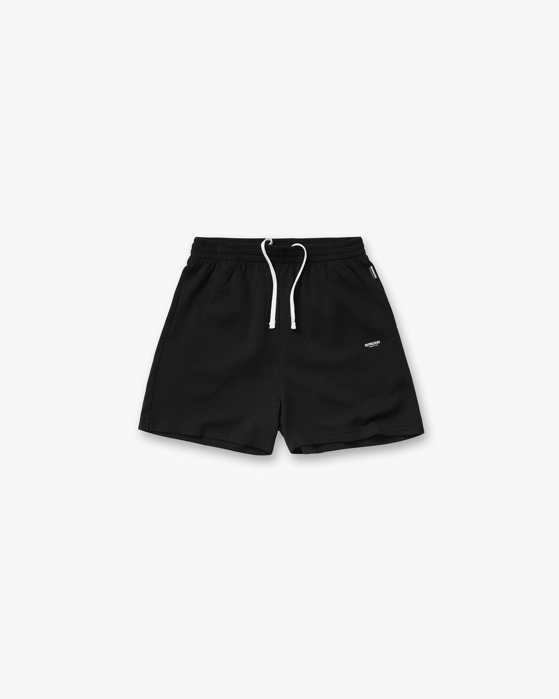 Micro Owners Club Mesh Shorts - Black