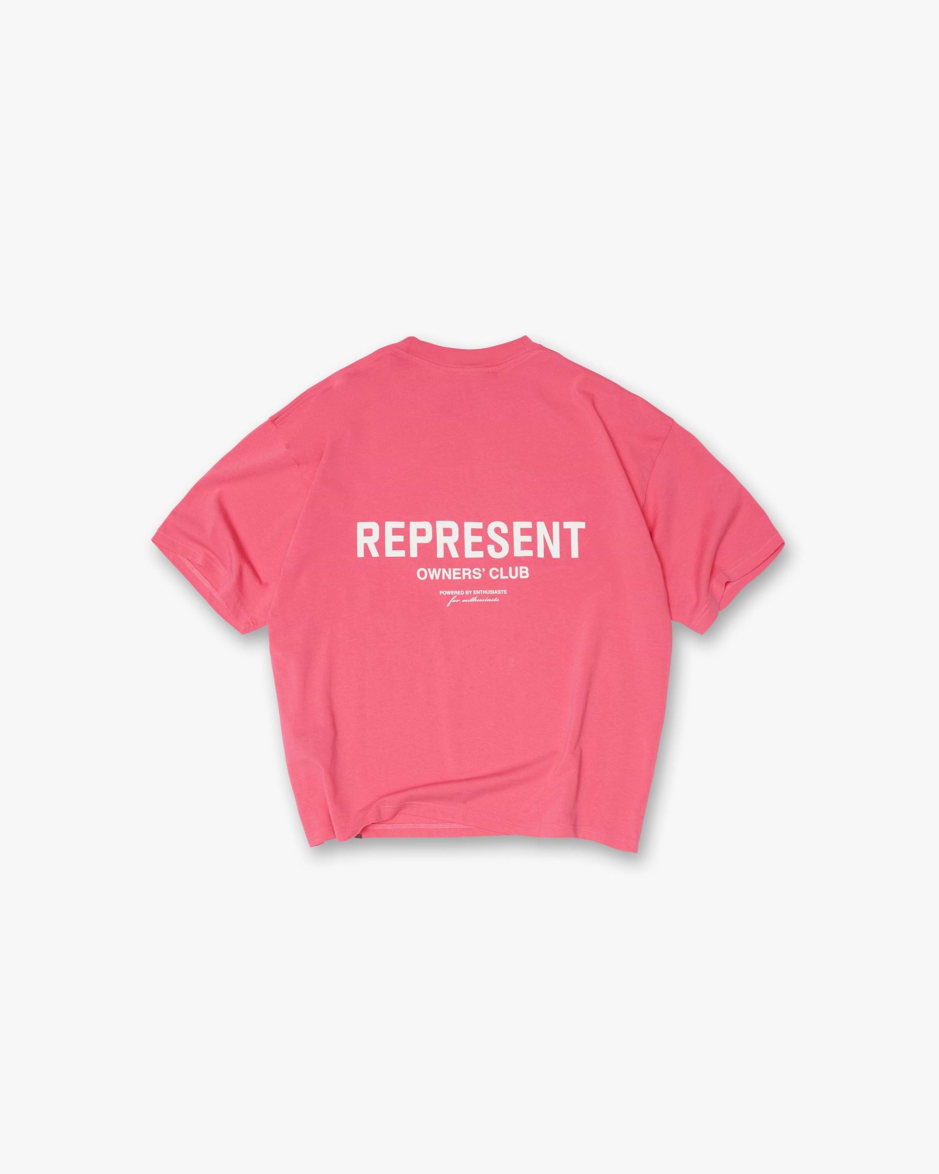 Represent Owners Club T-Shirt - Bubblegum Pink