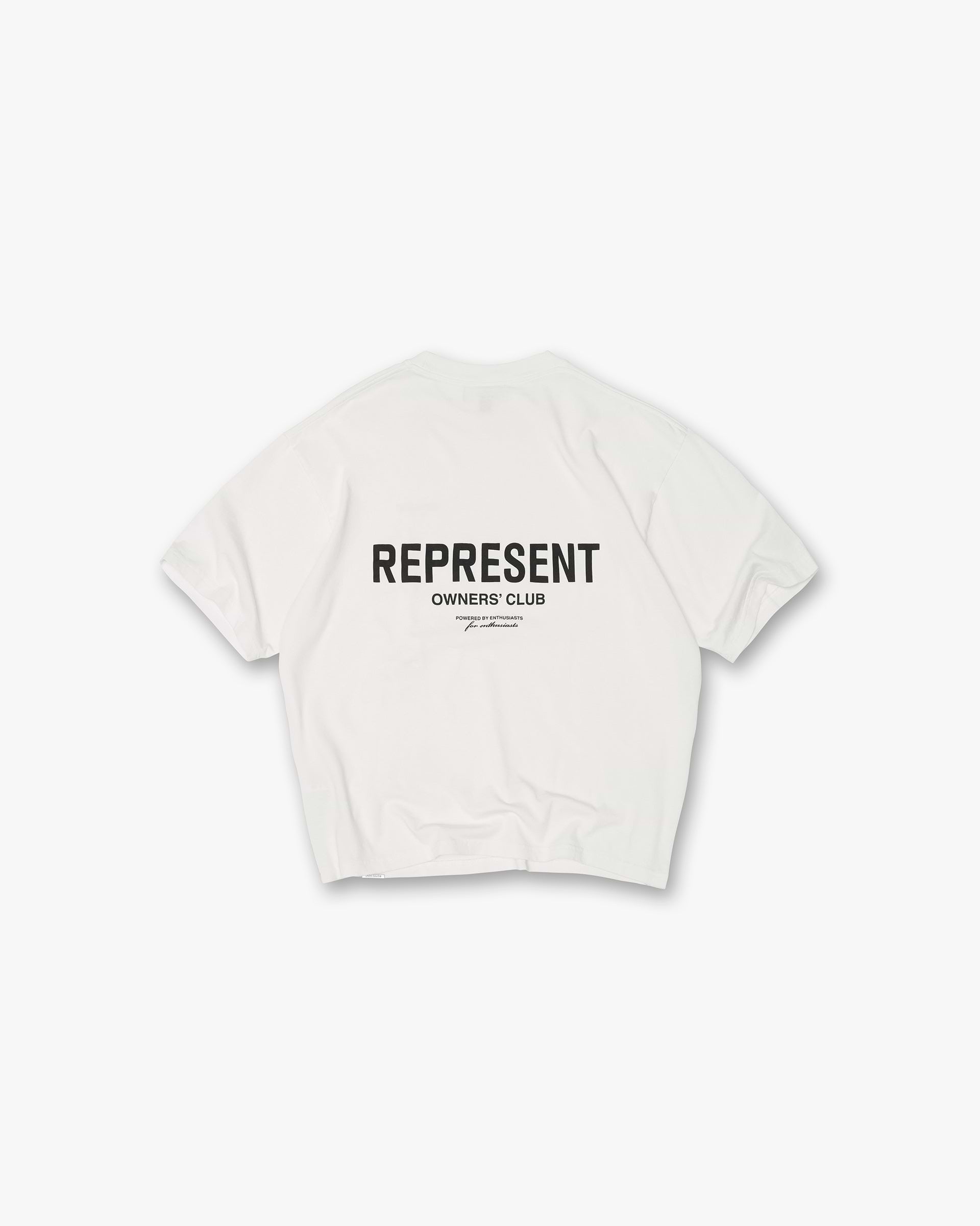 Represent Owners Club T-Shirt - Flat White