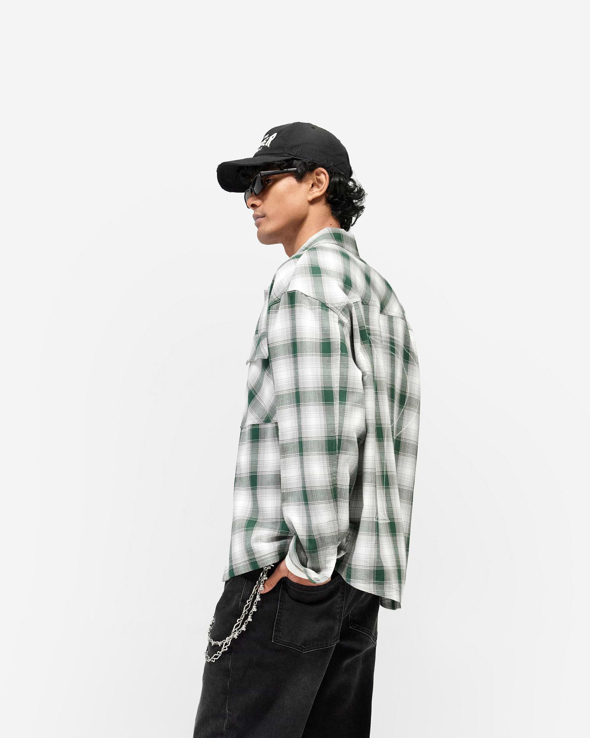 Waffle_Flannel_-_Dark_Green_04.jpg