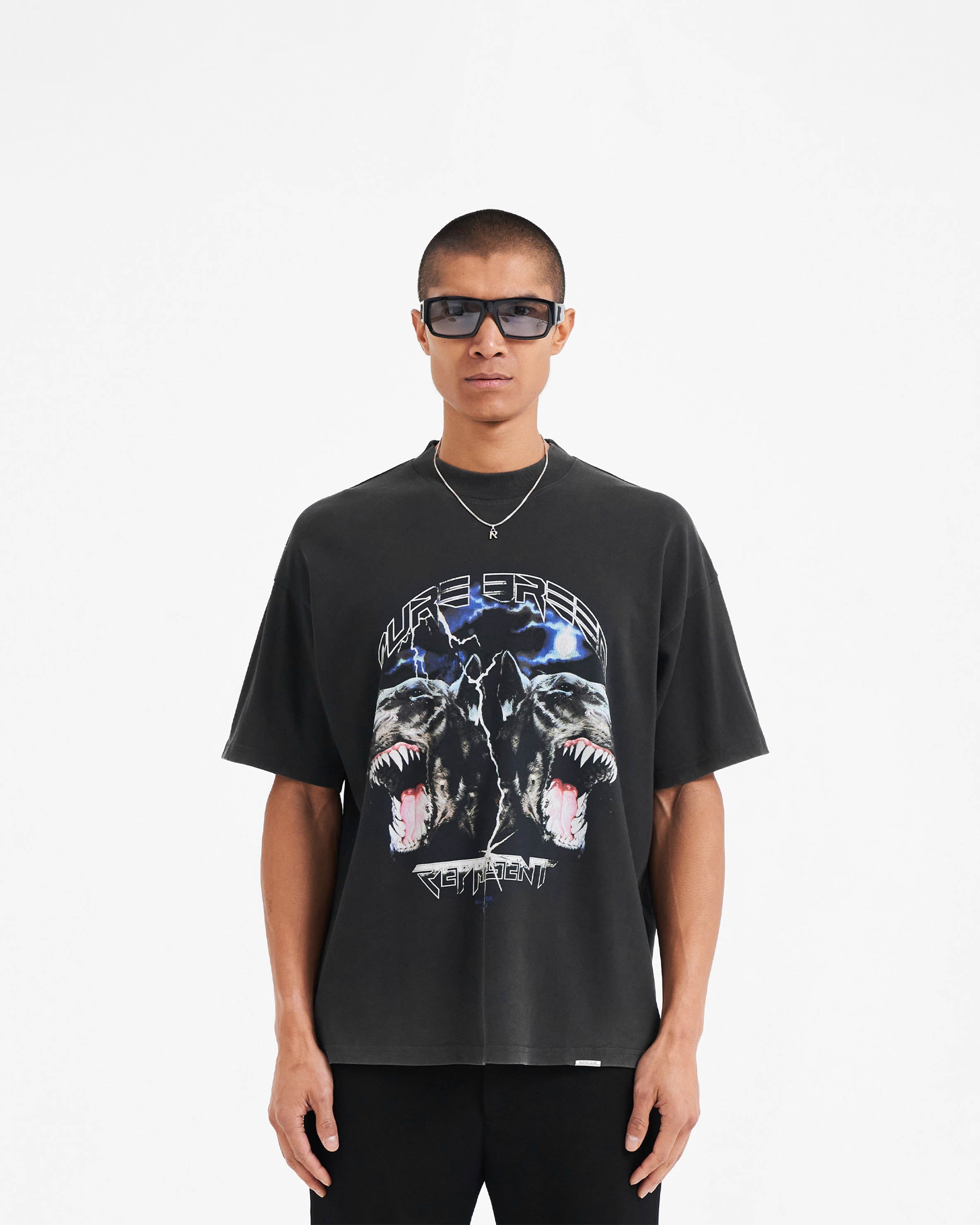 Pure Breed T-shirt | Vintage Black | Represent Clo