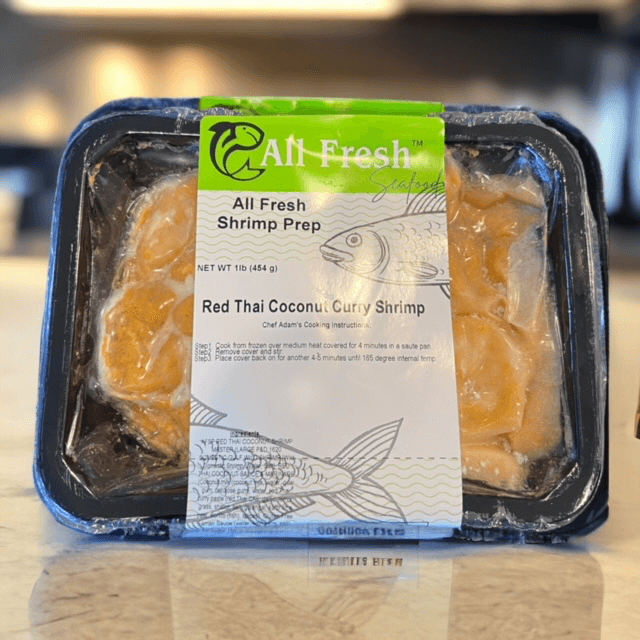 Red Thai Coconut Shrimp