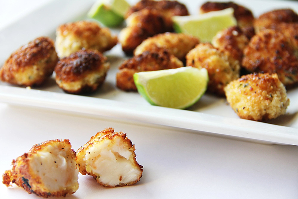 Lobster and Shrimp Parmesan Bites