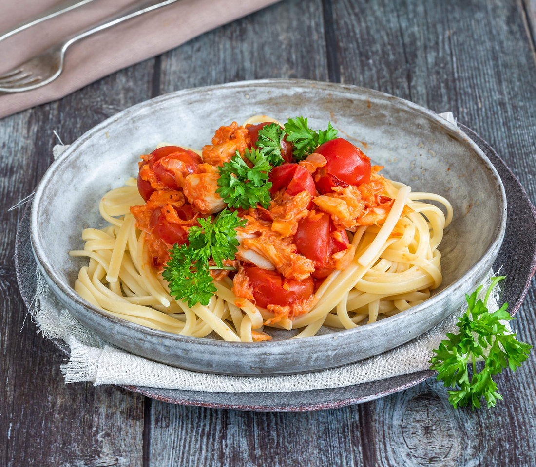 Crab Linguine Recipe