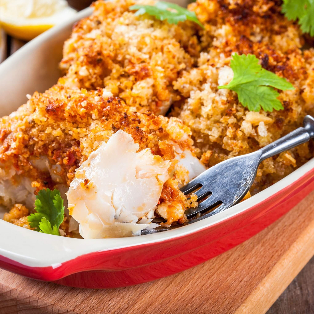 Grouper Parmesan - Broiled