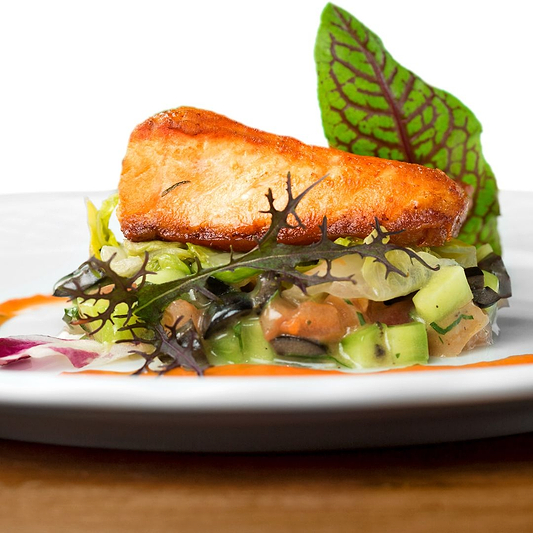 Honey Garlic Parmesan Halibut