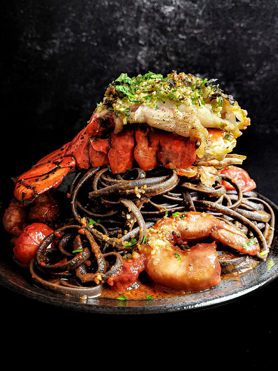 Linguine al Nero Di Seppia by Jen Yuen