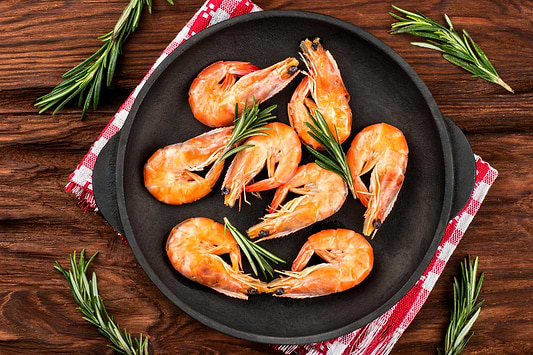 Pan Fried Shrimp