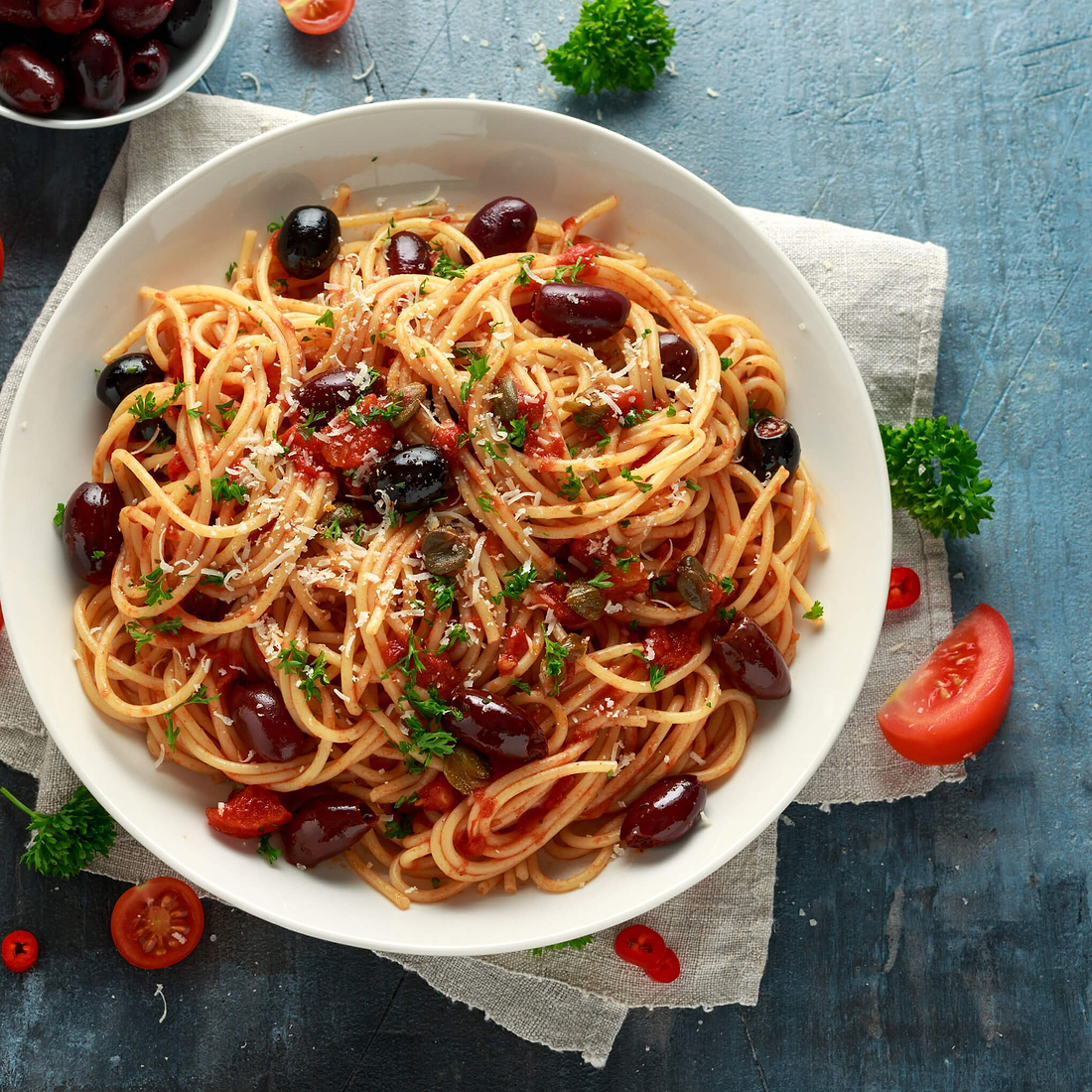 Pasta Puttanesca 🍝