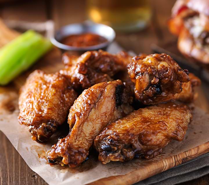 Honey BBQ Chicken Wings